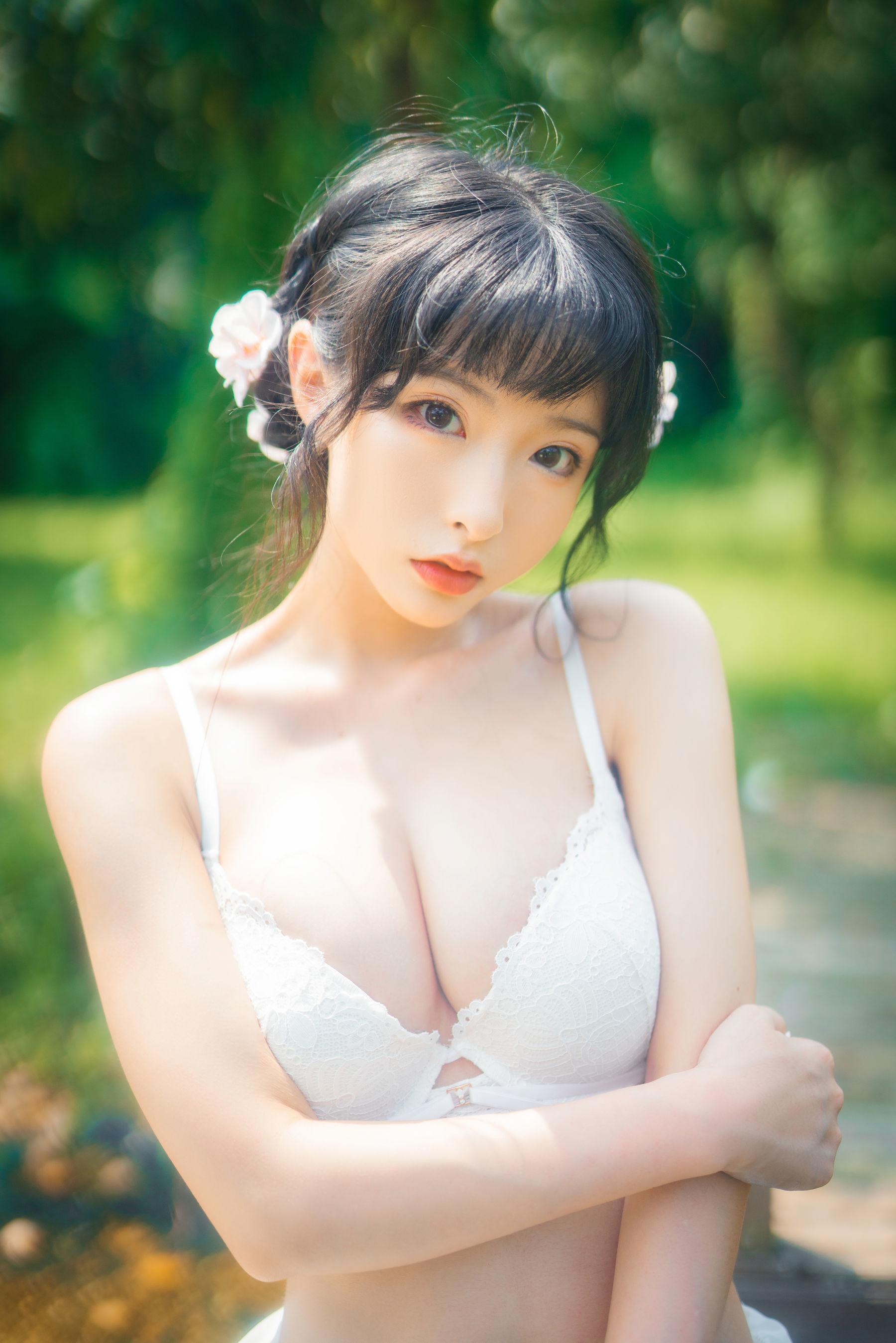 福利COS] 尤物清水由乃 - 蕾絲花園