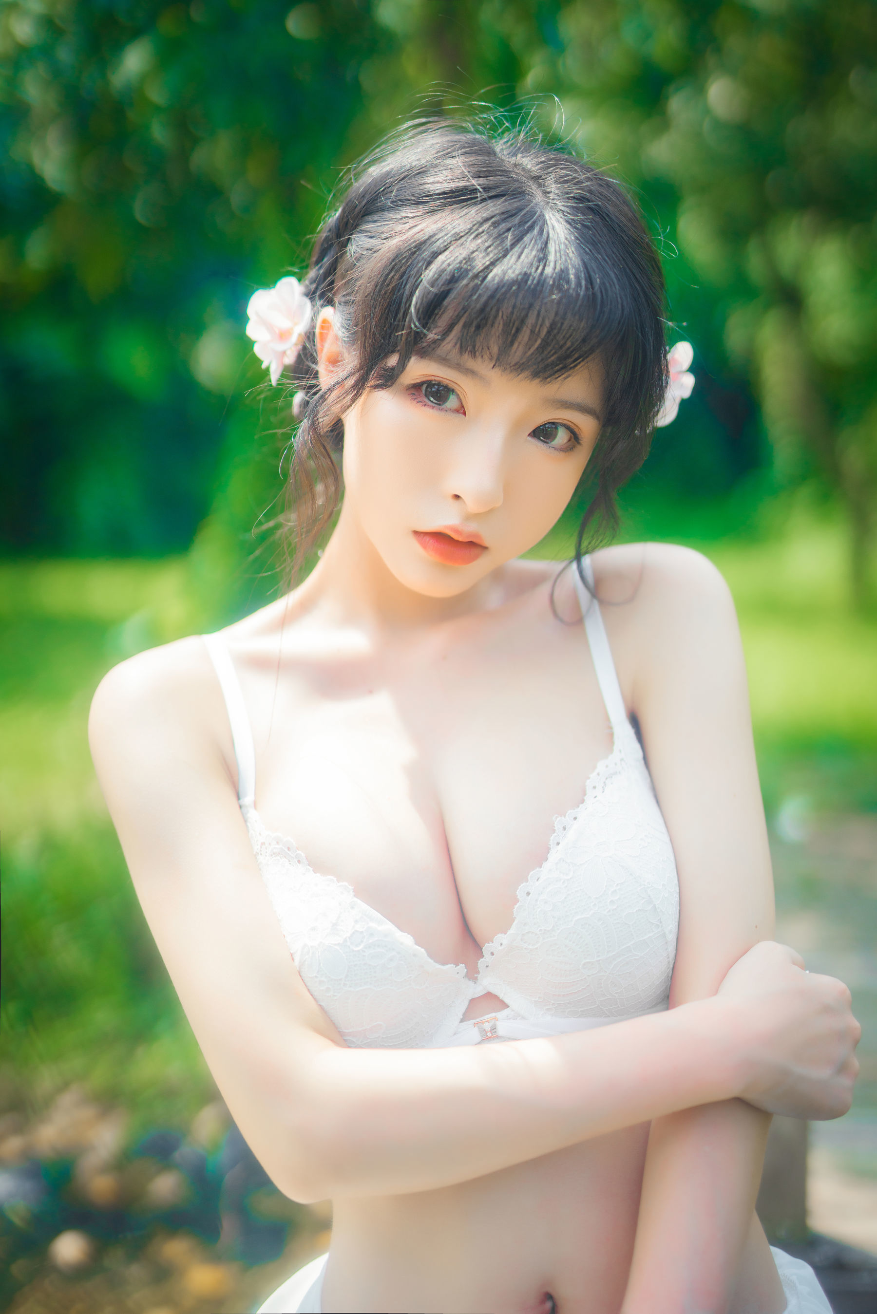 福利COS] 尤物清水由乃 - 蕾絲花園