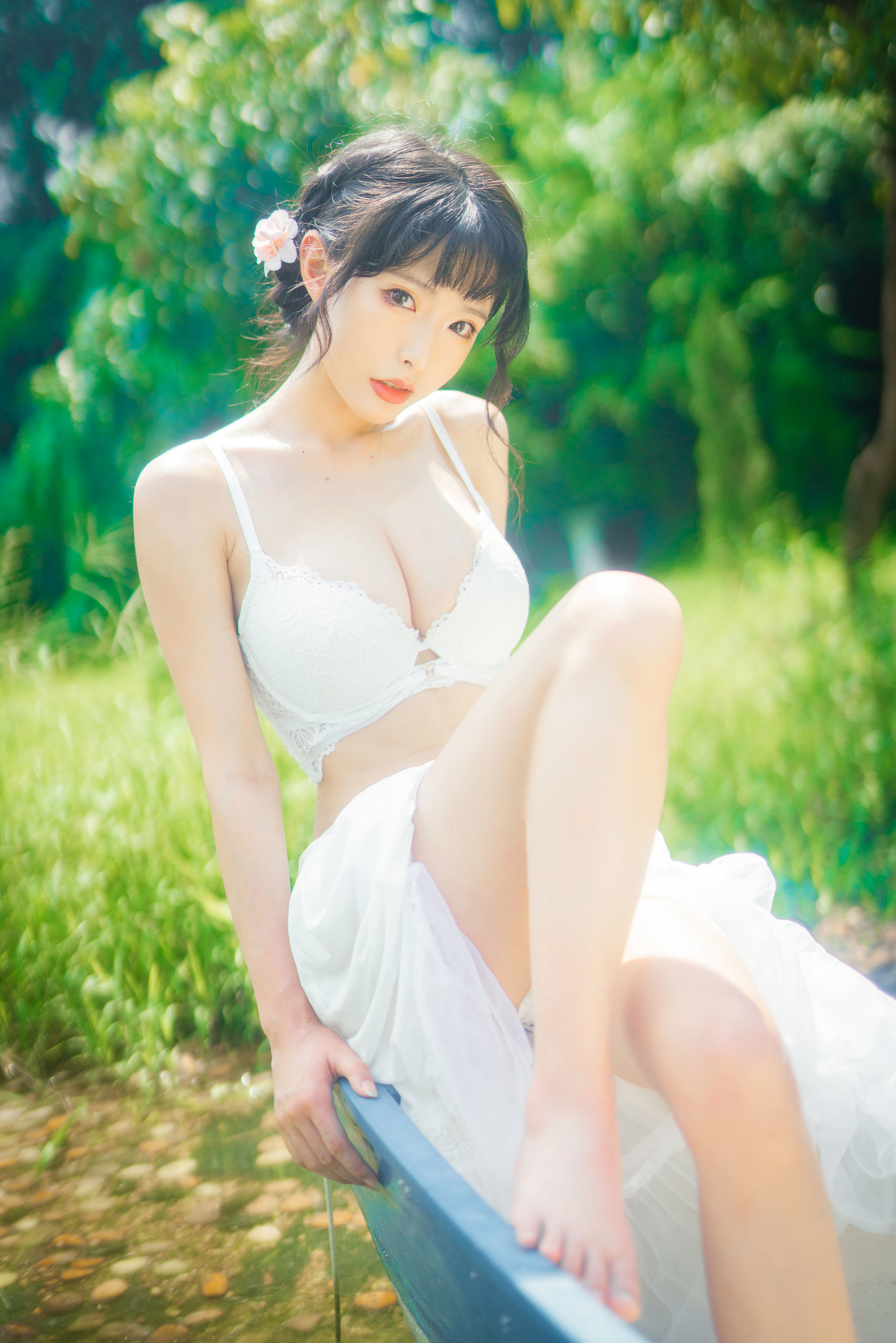 福利COS] 尤物清水由乃 - 蕾絲花園
