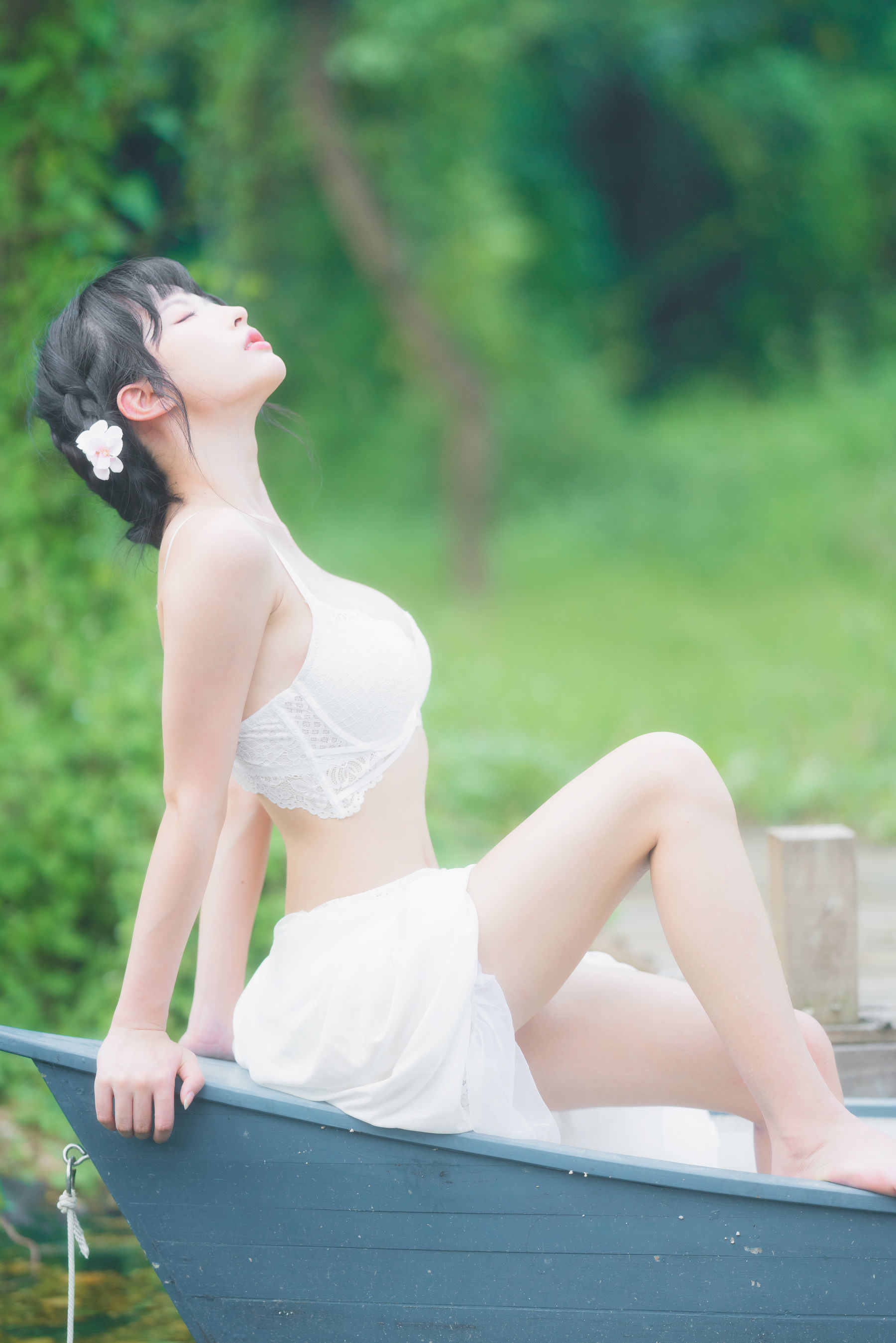 福利COS] 尤物清水由乃 - 蕾絲花園