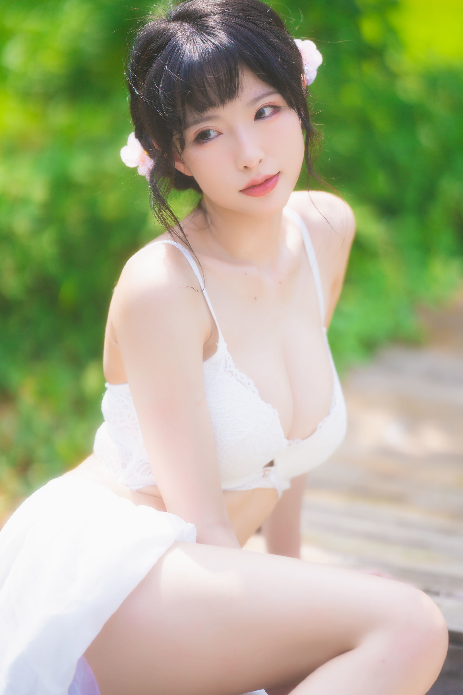 Phúc lợi COS] Mỹ nhân Shimizu Yui - Vườn Ren