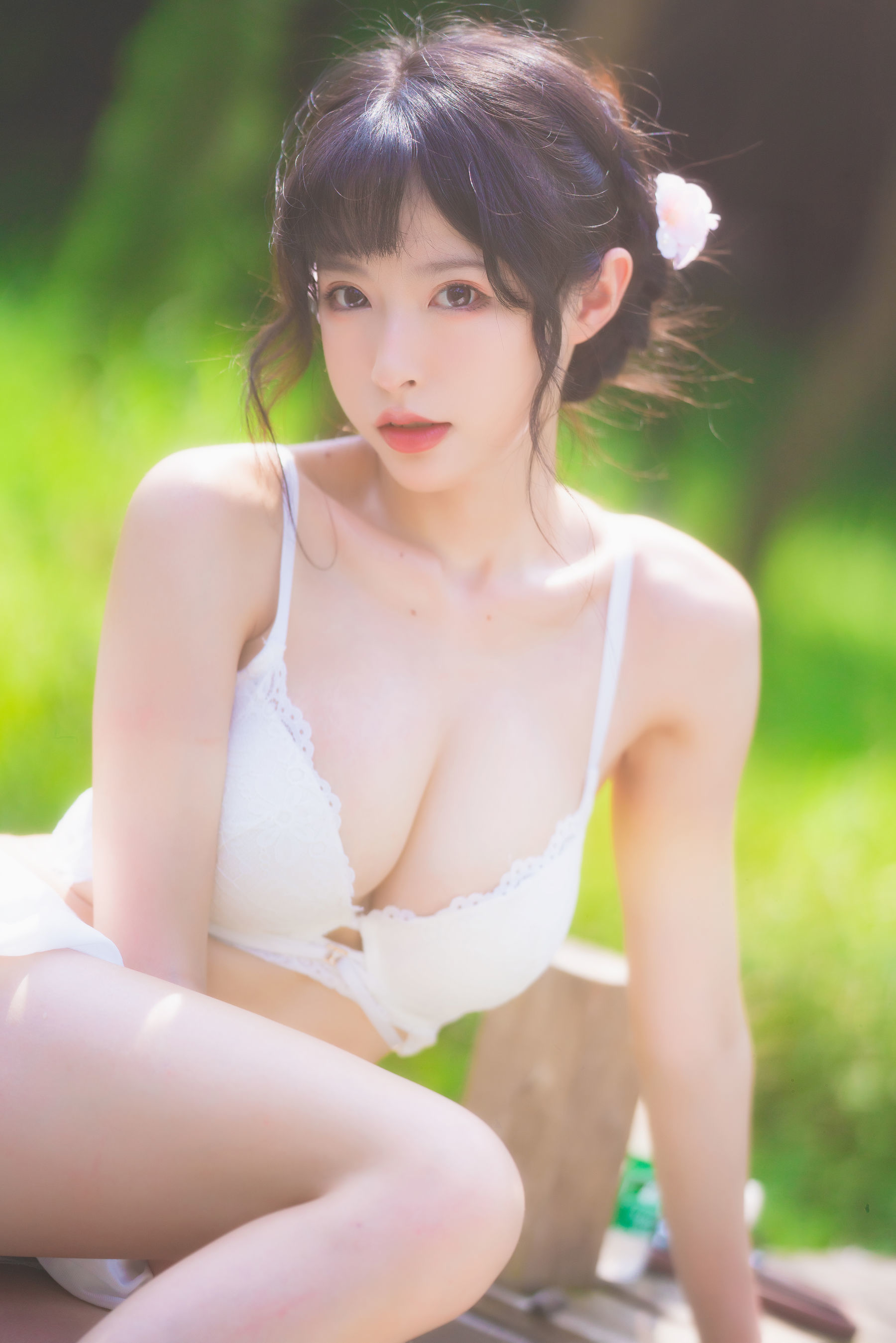 Phúc lợi COS] Mỹ nhân Shimizu Yui - Vườn Ren
