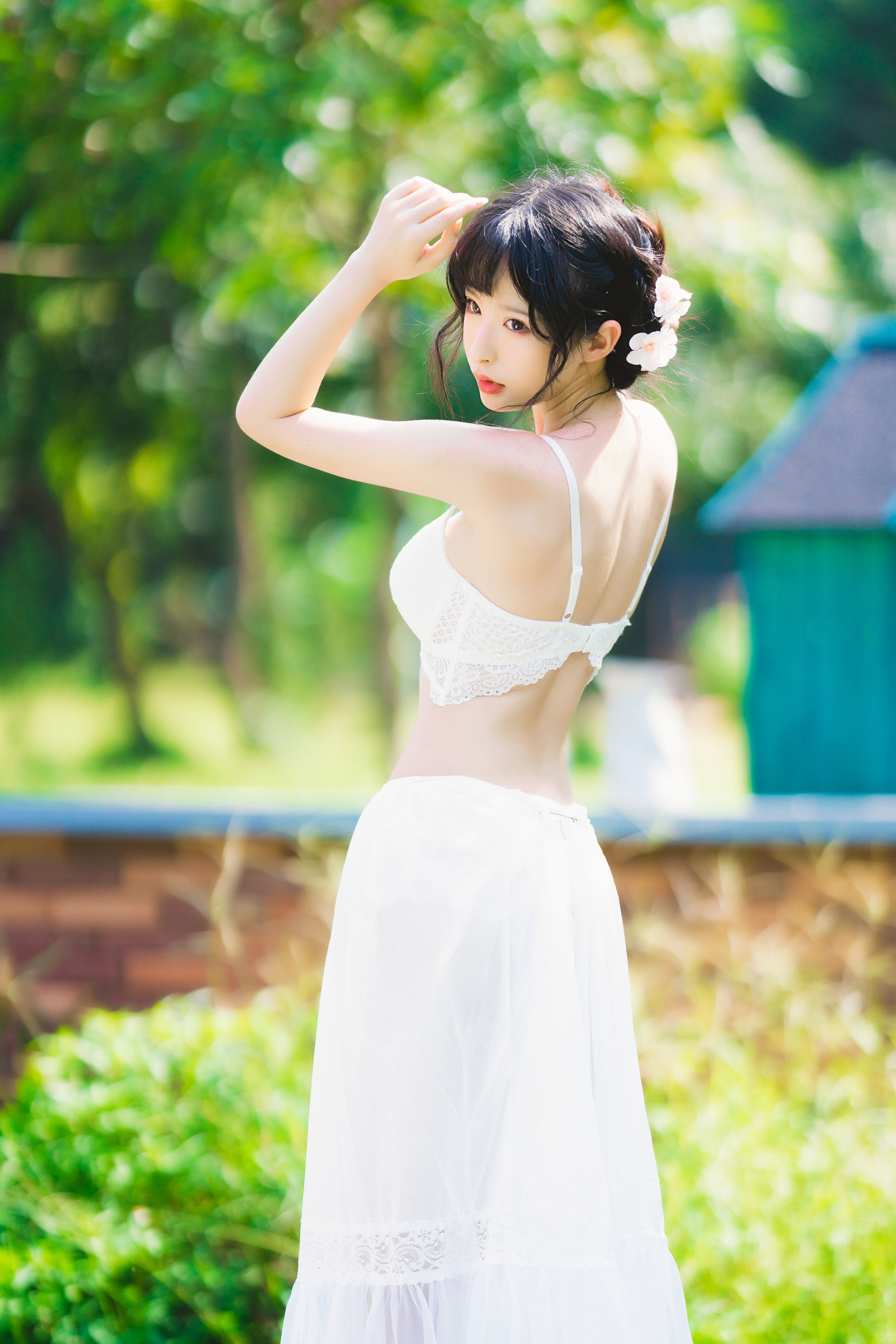 Phúc lợi COS] Mỹ nhân Shimizu Yui - Vườn Ren