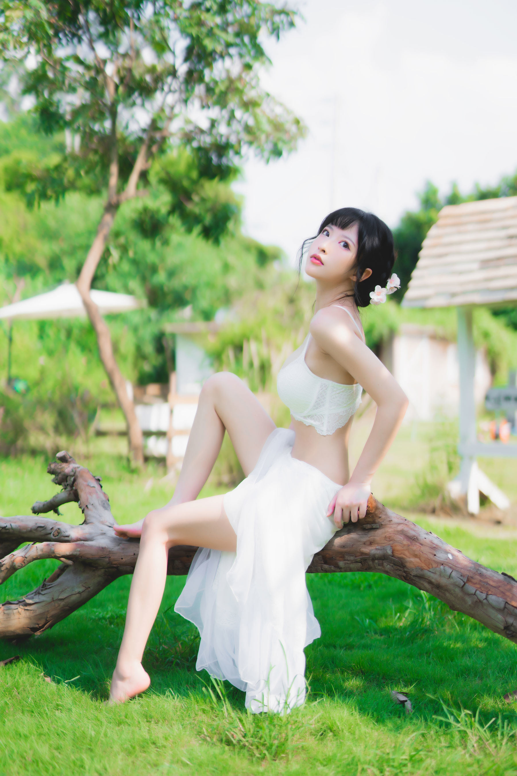 Phúc lợi COS] Mỹ nhân Shimizu Yui - Vườn Ren
