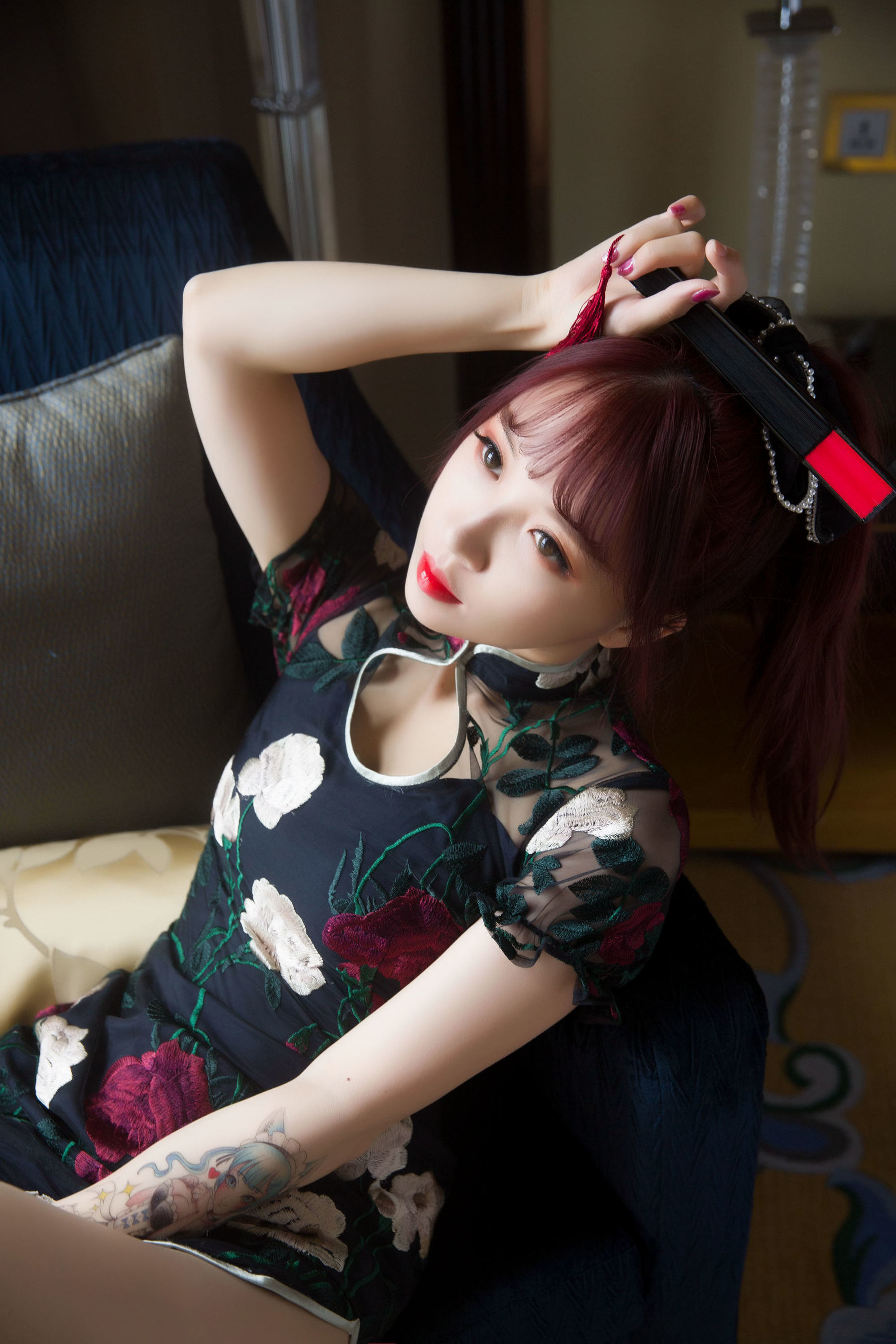 Welfare COS] Streamer Douyu Little Witch Luna - Hình ảnh khói như bức tranh