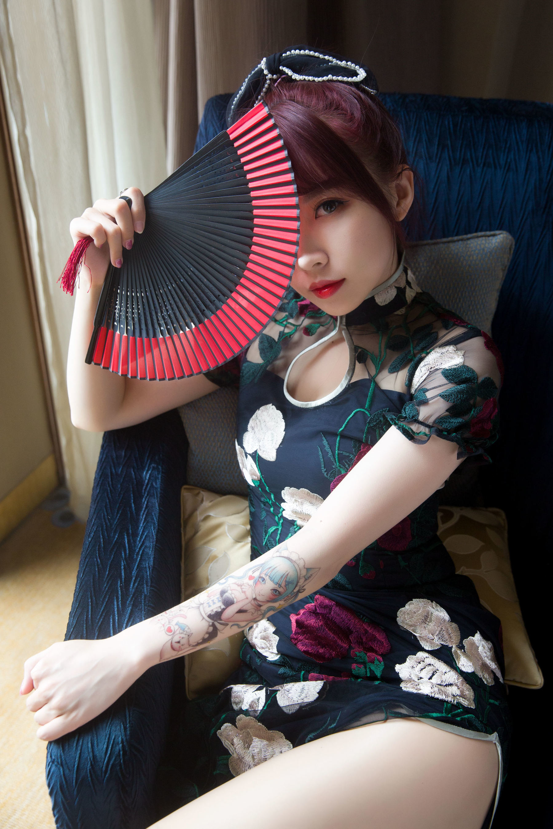 Welfare COS] Streamer Douyu Little Witch Luna - Hình ảnh khói như bức tranh