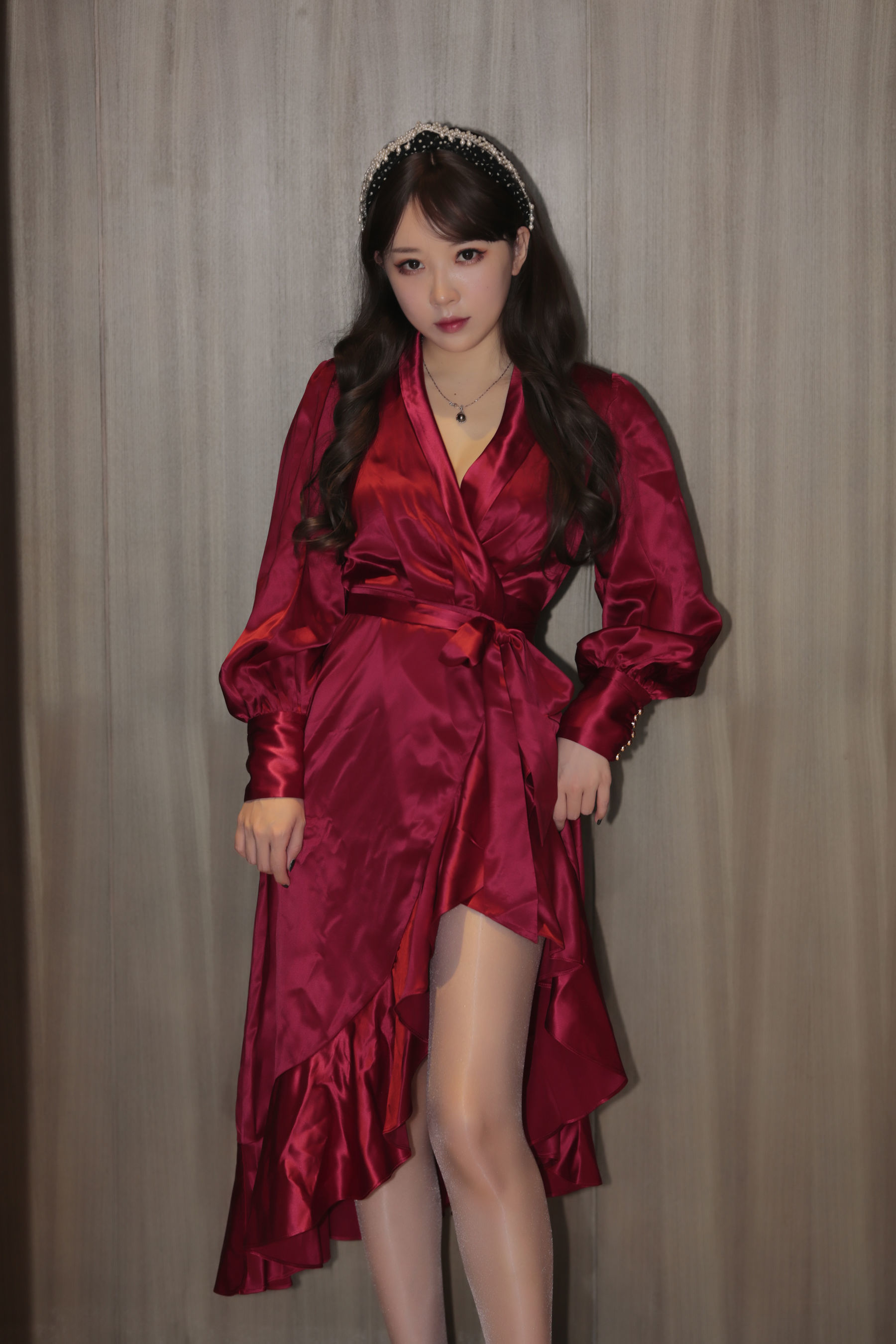 Phúc lợi COS] Chủ播 Douyu Tiểu Nữ Phù Thủy Luna - Trà đen Xích Lãnh