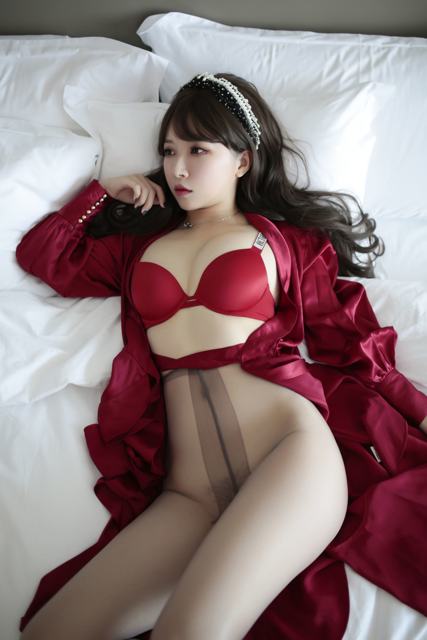 Phúc lợi COS] Chủ播 Douyu Tiểu Nữ Phù Thủy Luna - Trà đen Xích Lãnh
