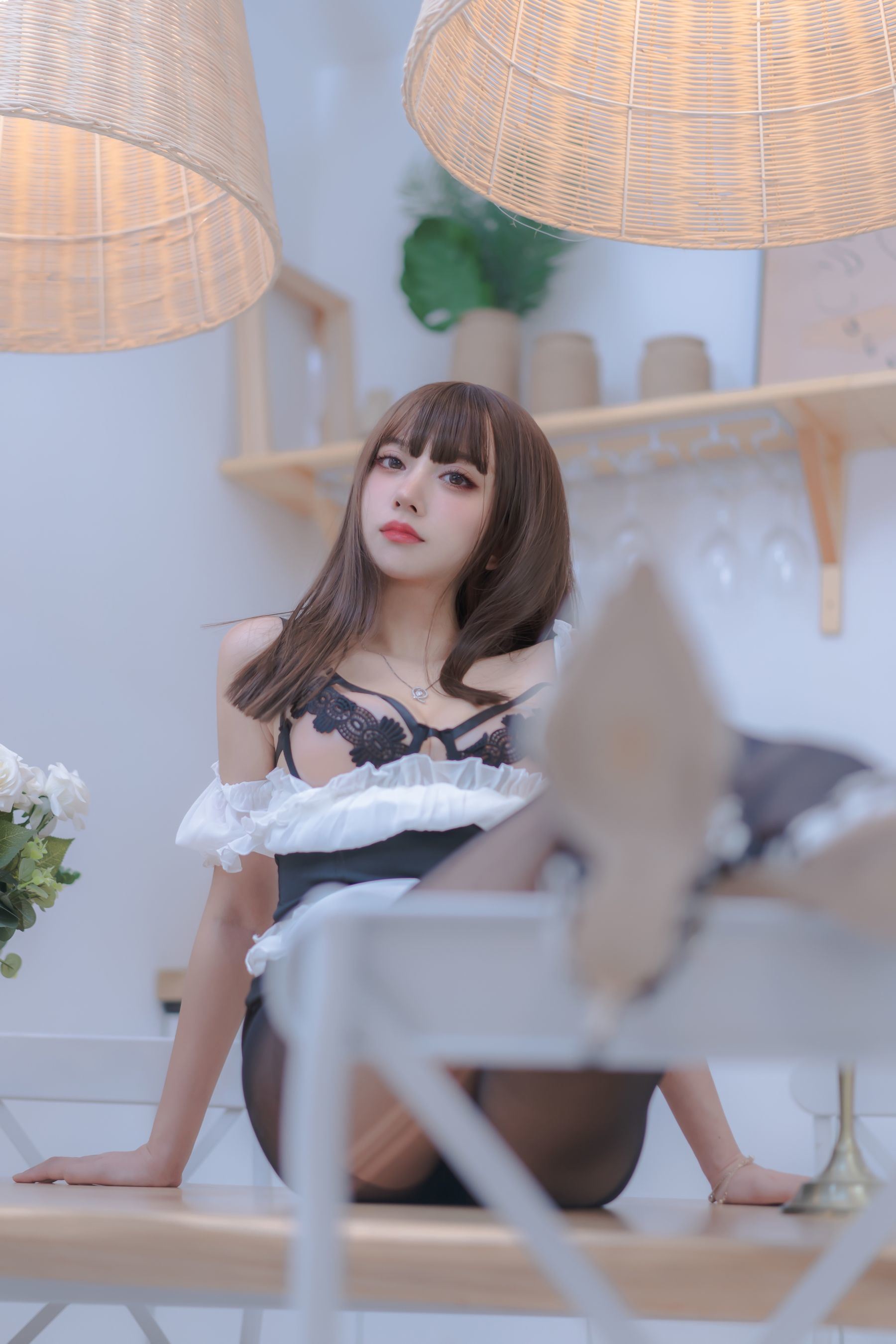 Welfare COS] Douyu Mixianxian Sama Photobook - Maid User Manual