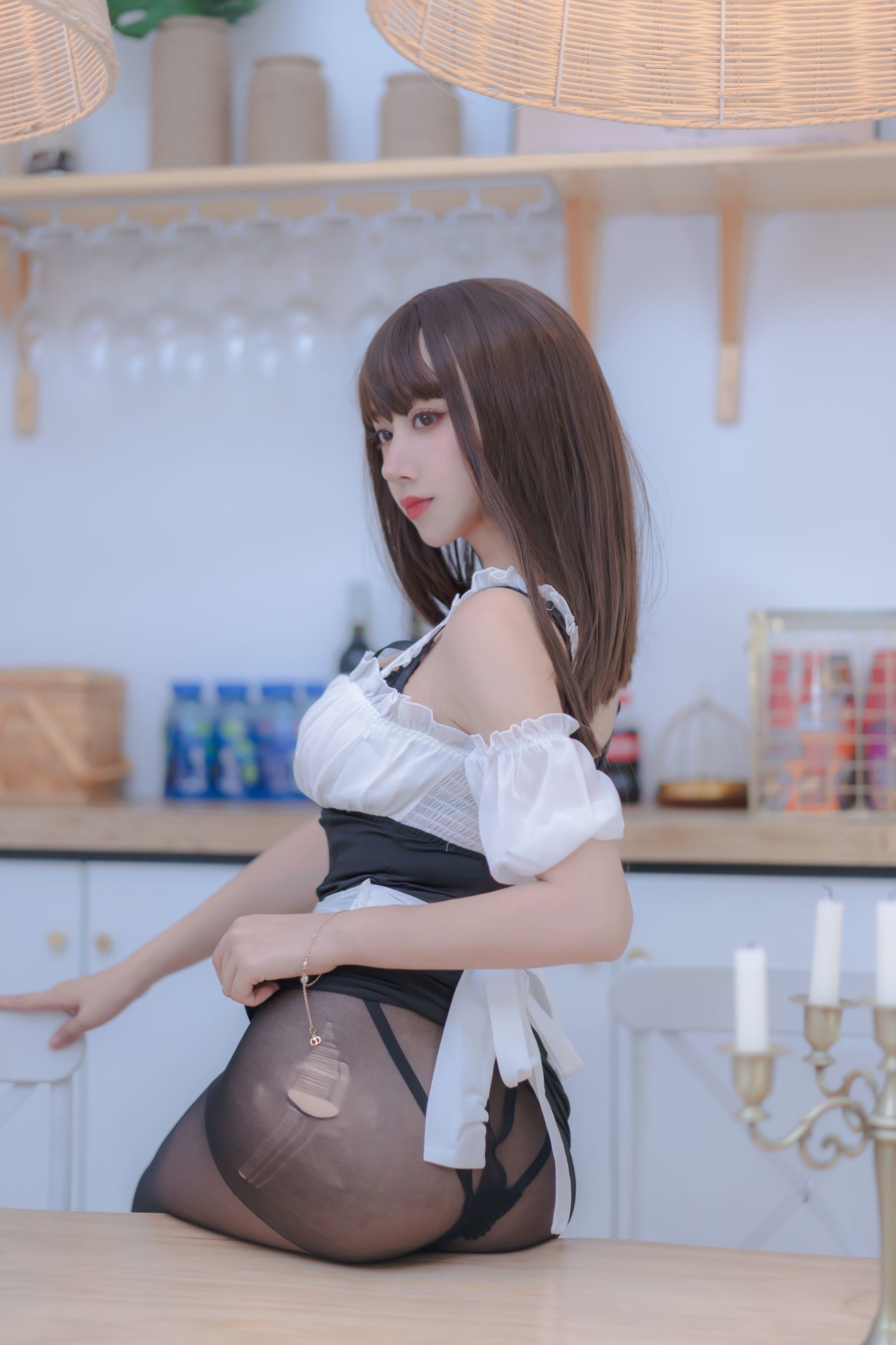 Welfare COS] Douyu Mixianxian Sama Photobook - Maid User Manual