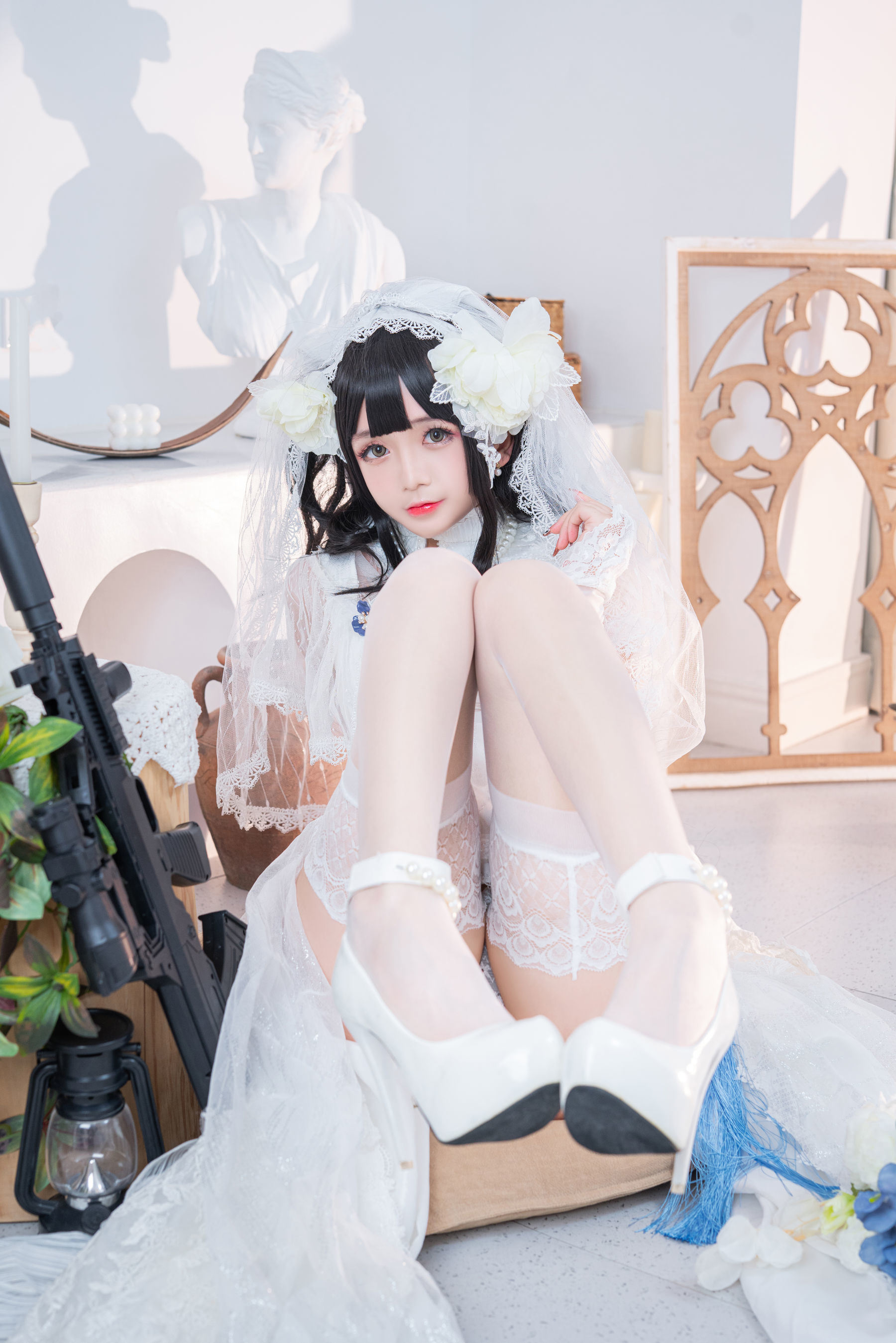 福利COS] 松本甜奈姣 - 95式婚紗