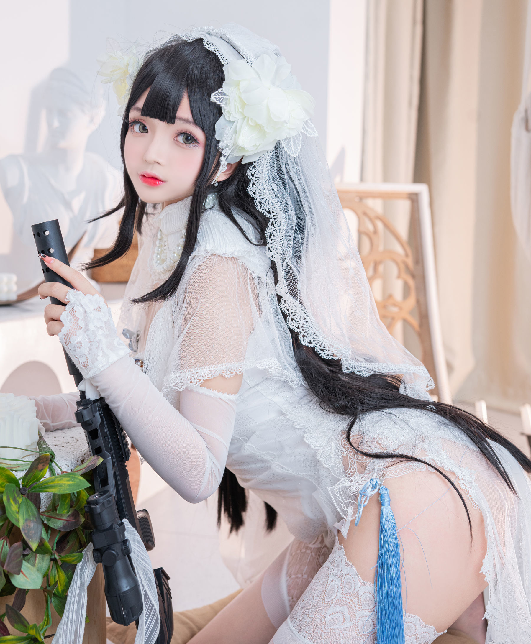 福利COS] 松本甜奈姣 - 95式婚紗