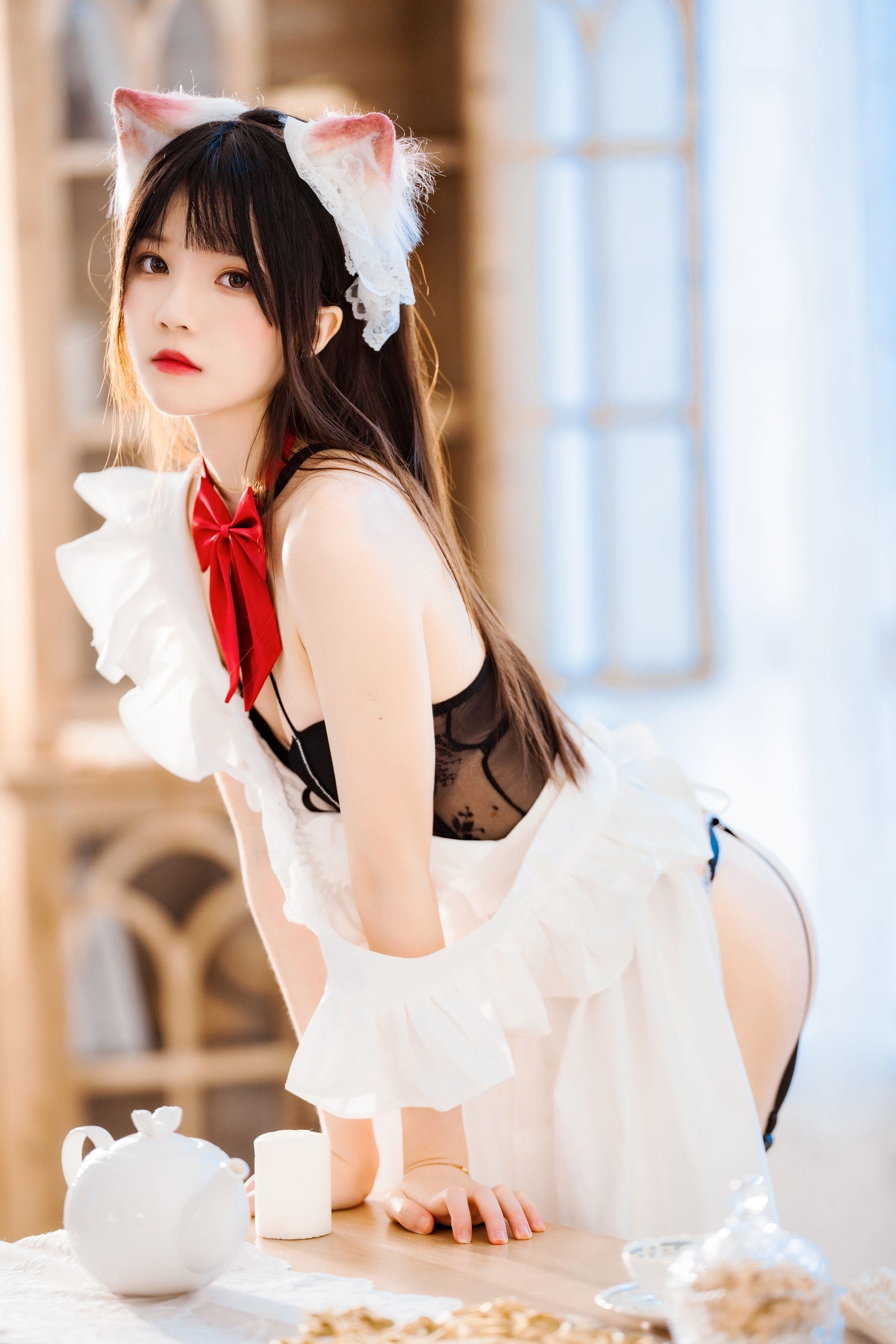 Welfare Cosplay] Sakurato Meow - Long Skirt Girl Shake