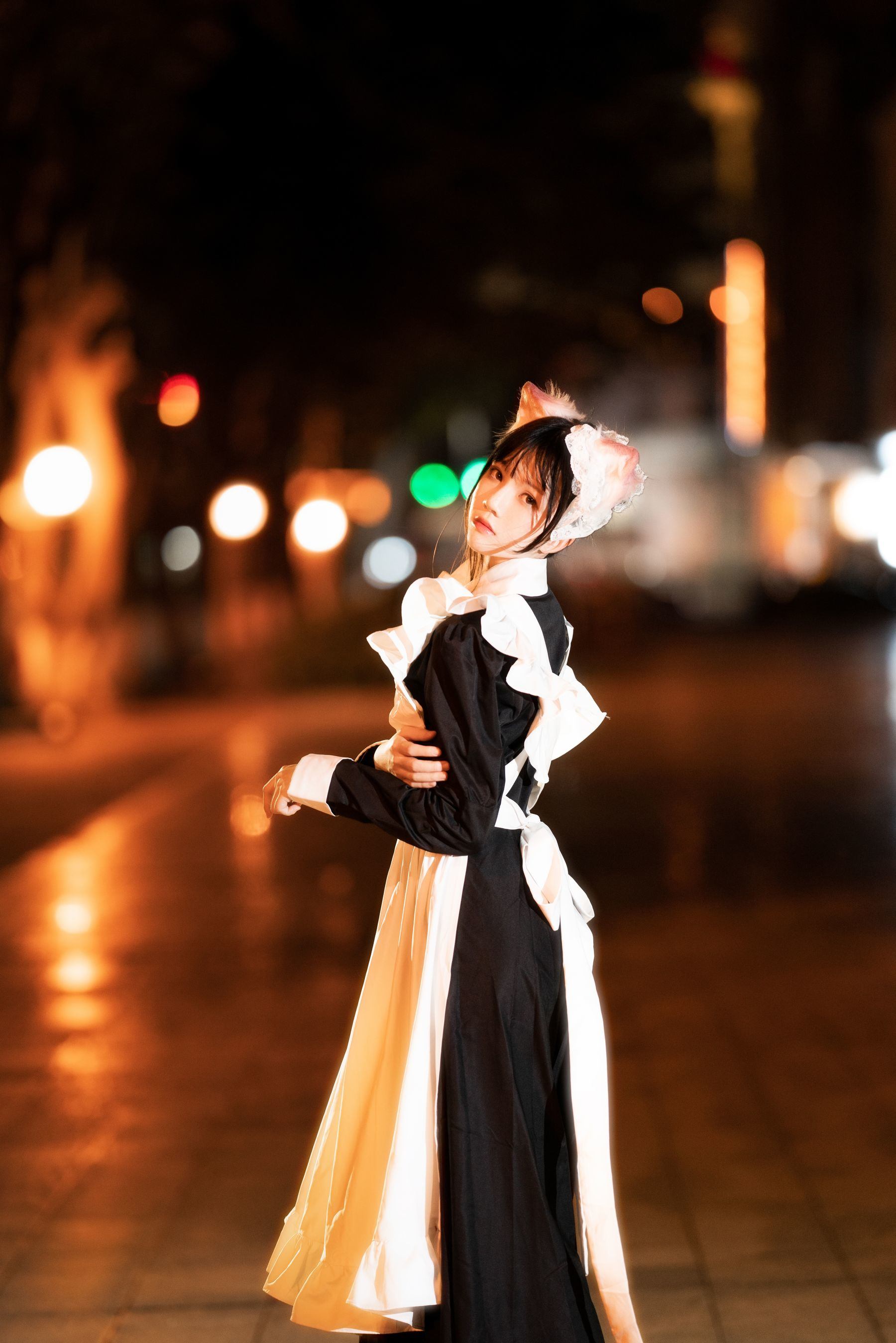 ファンサービスCOS] 桜桃喵 - ロングスカートの妹 抖