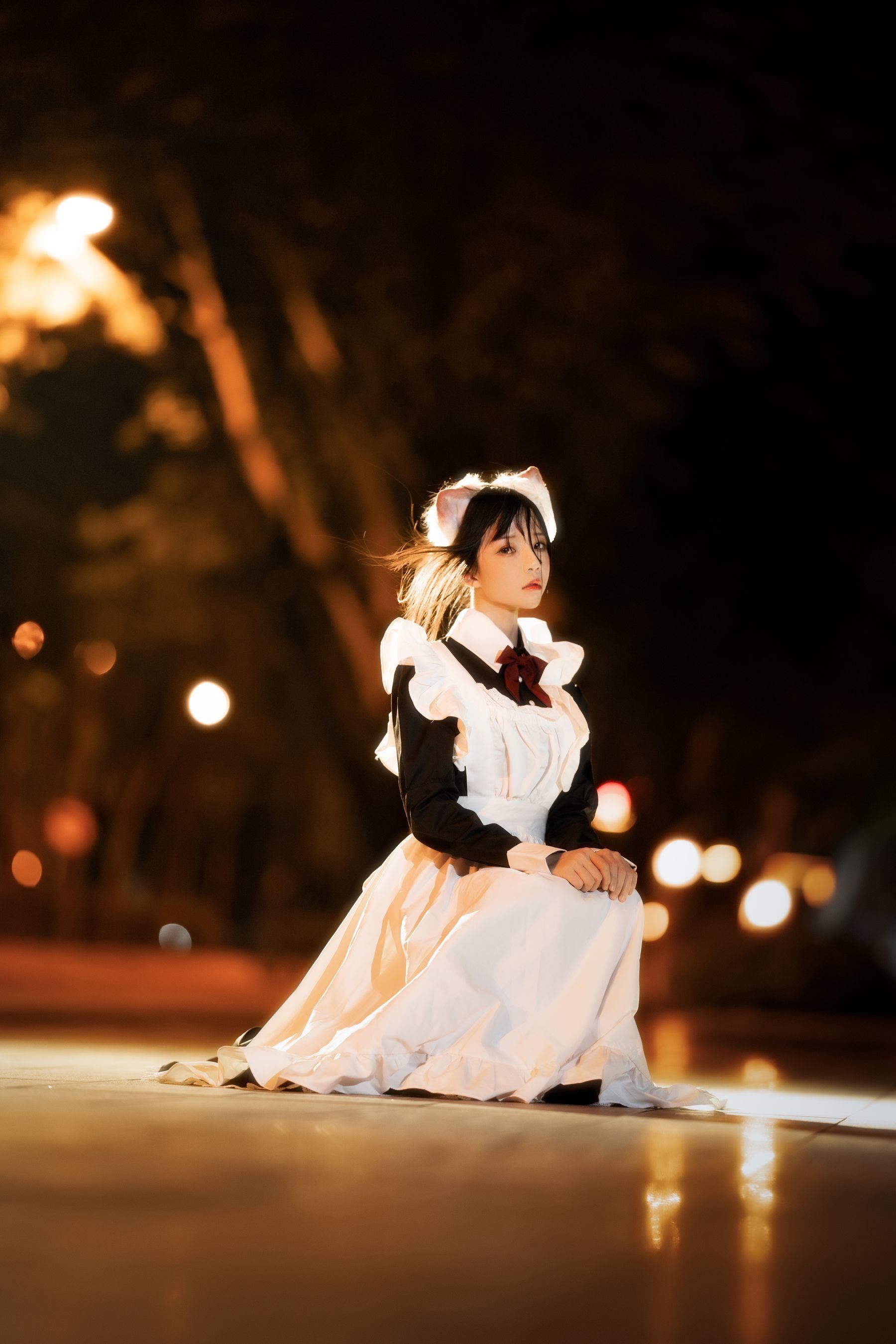 ファンサービスCOS] 桜桃喵 - ロングスカートの妹 抖