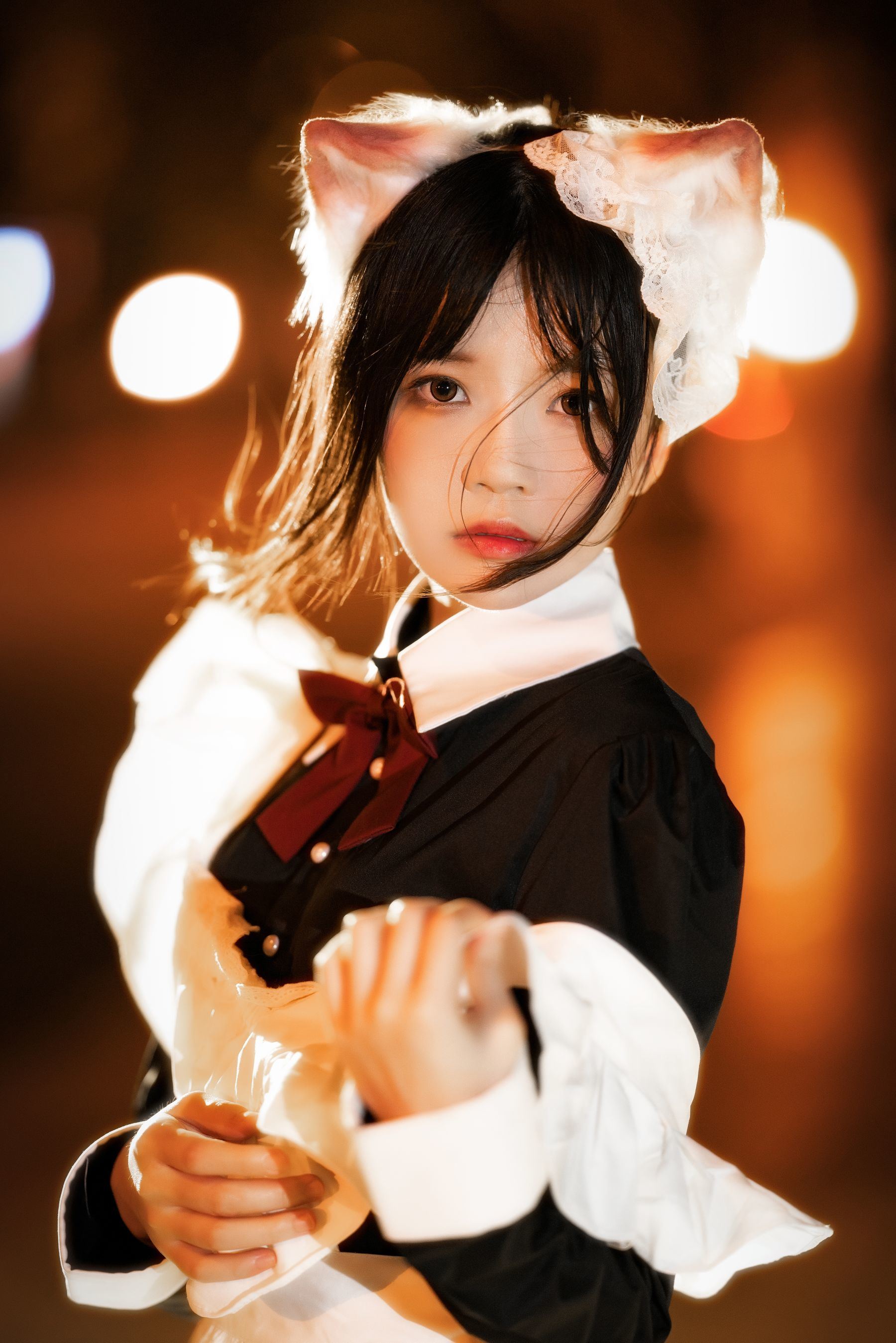 ファンサービスCOS] 桜桃喵 - ロングスカートの妹 抖