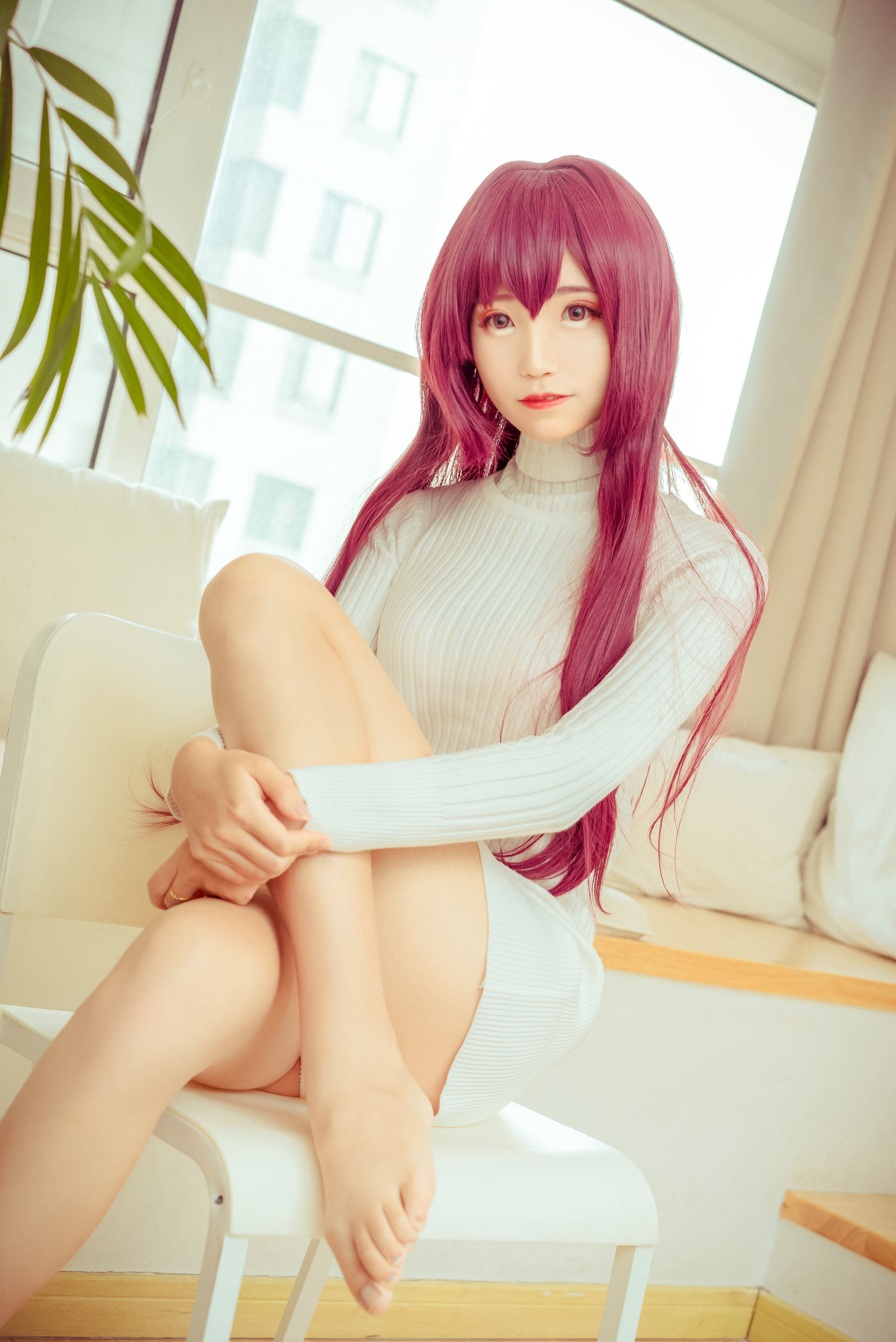 Welfare COS] Ran Li Li - Scathach áo len