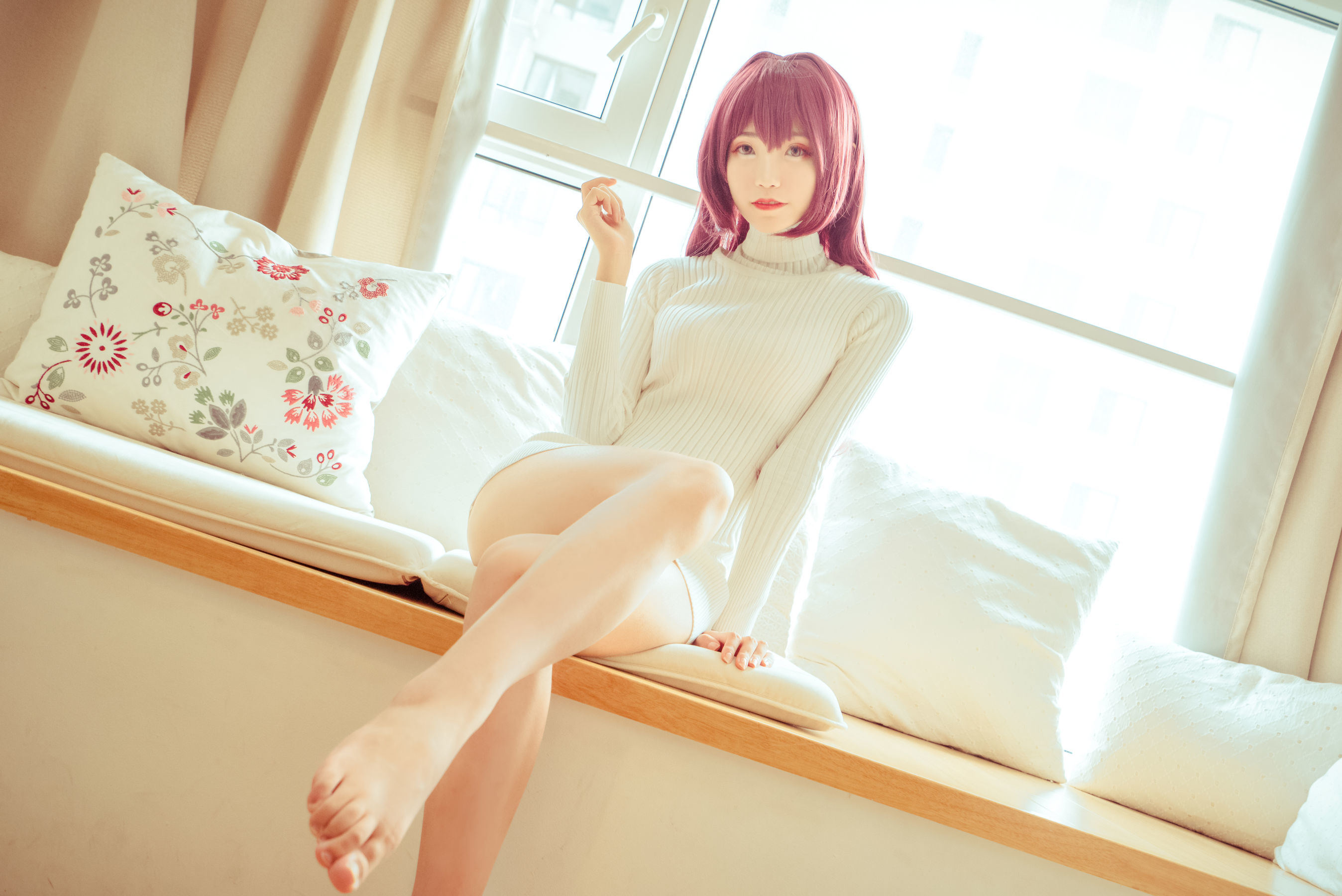 Welfare COS] Ran Li Li - Scathach áo len