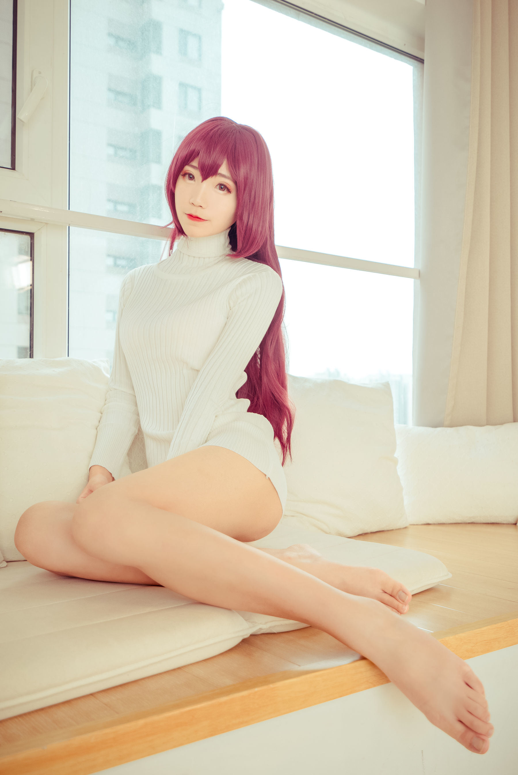 Welfare COS] Ran Li Li - Scathach áo len