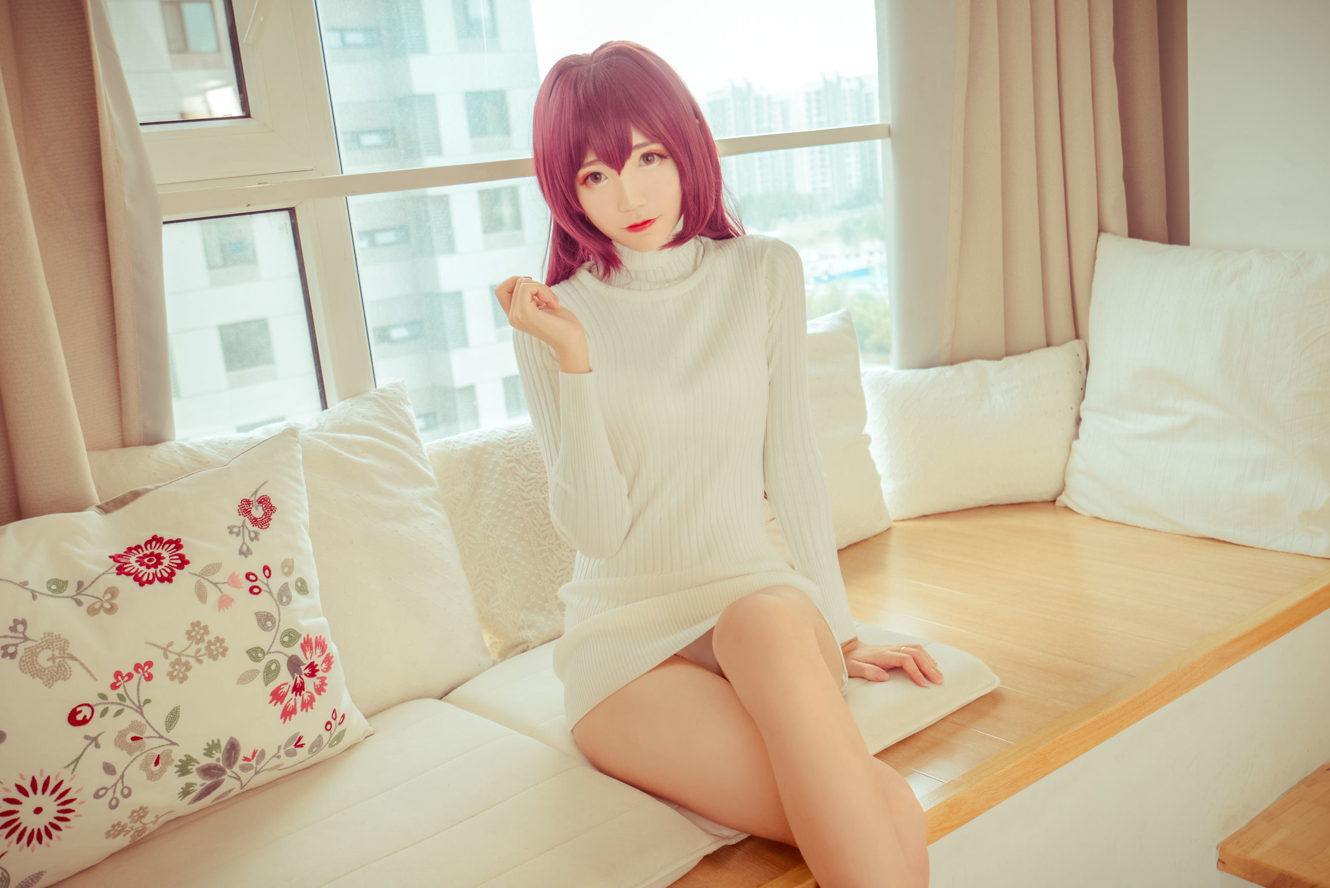 Welfare COS] Ran Li Li - Scathach áo len