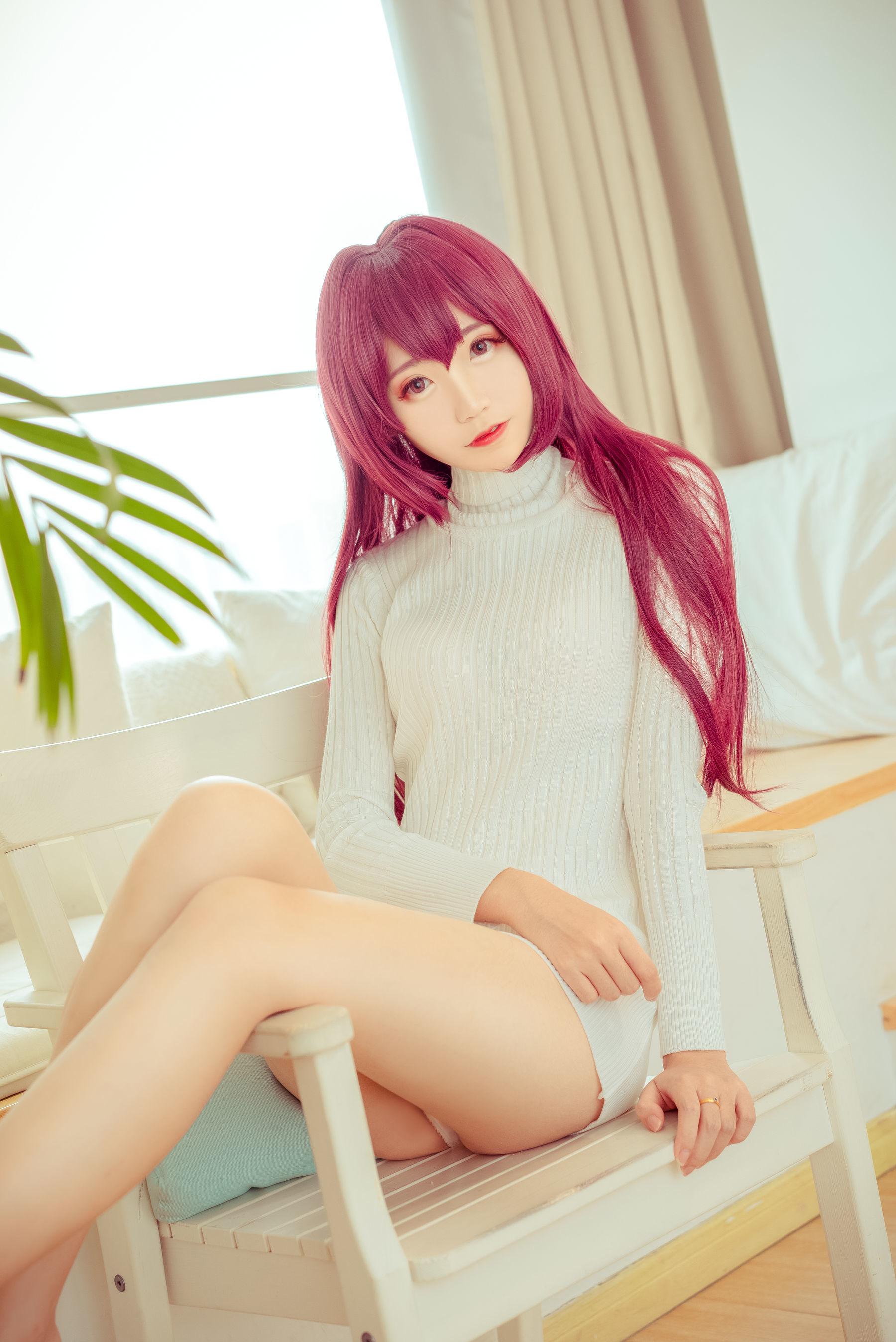 Welfare COS] Ran Li Li - Scathach áo len