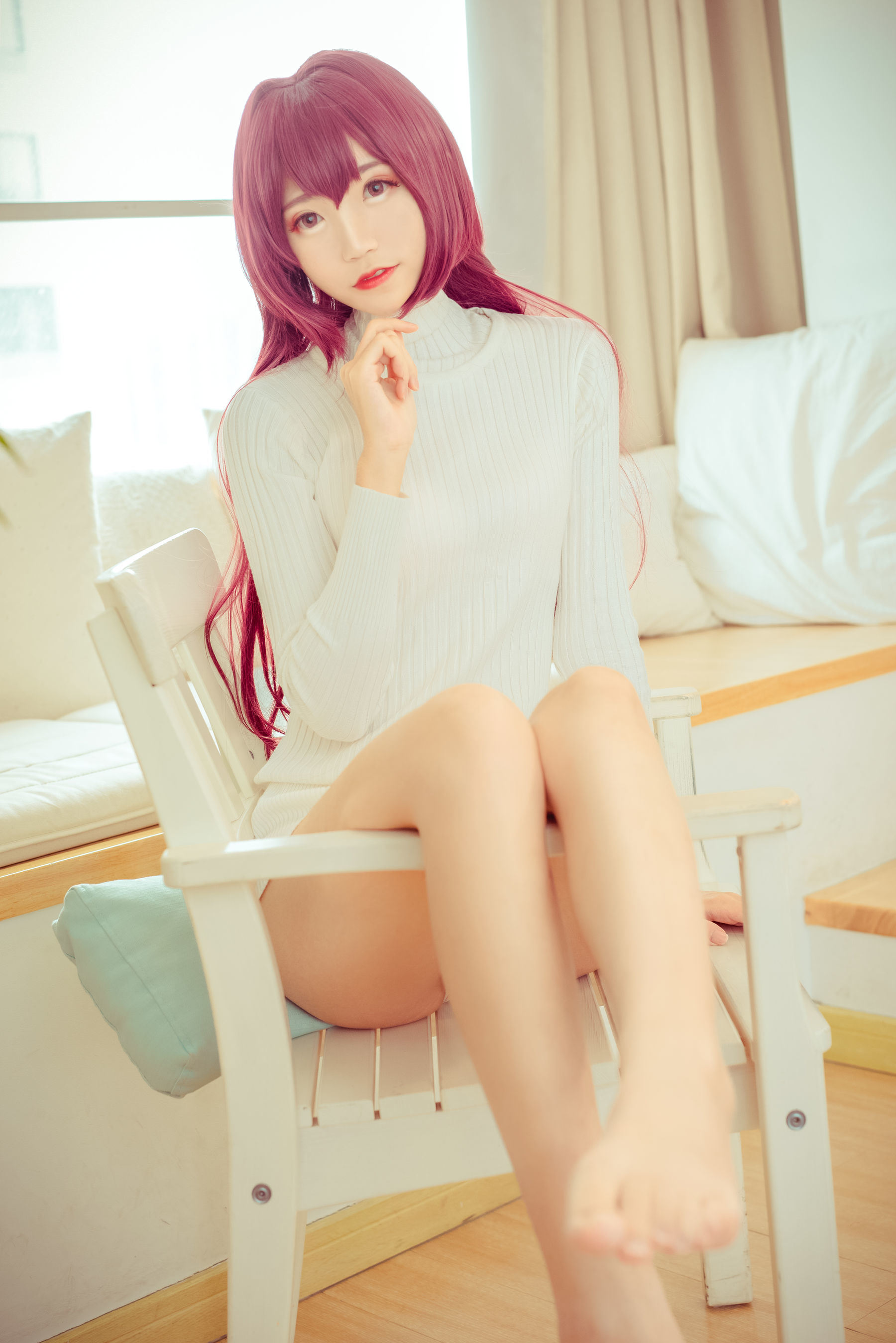 Welfare COS] Ran Li Li - Scathach áo len