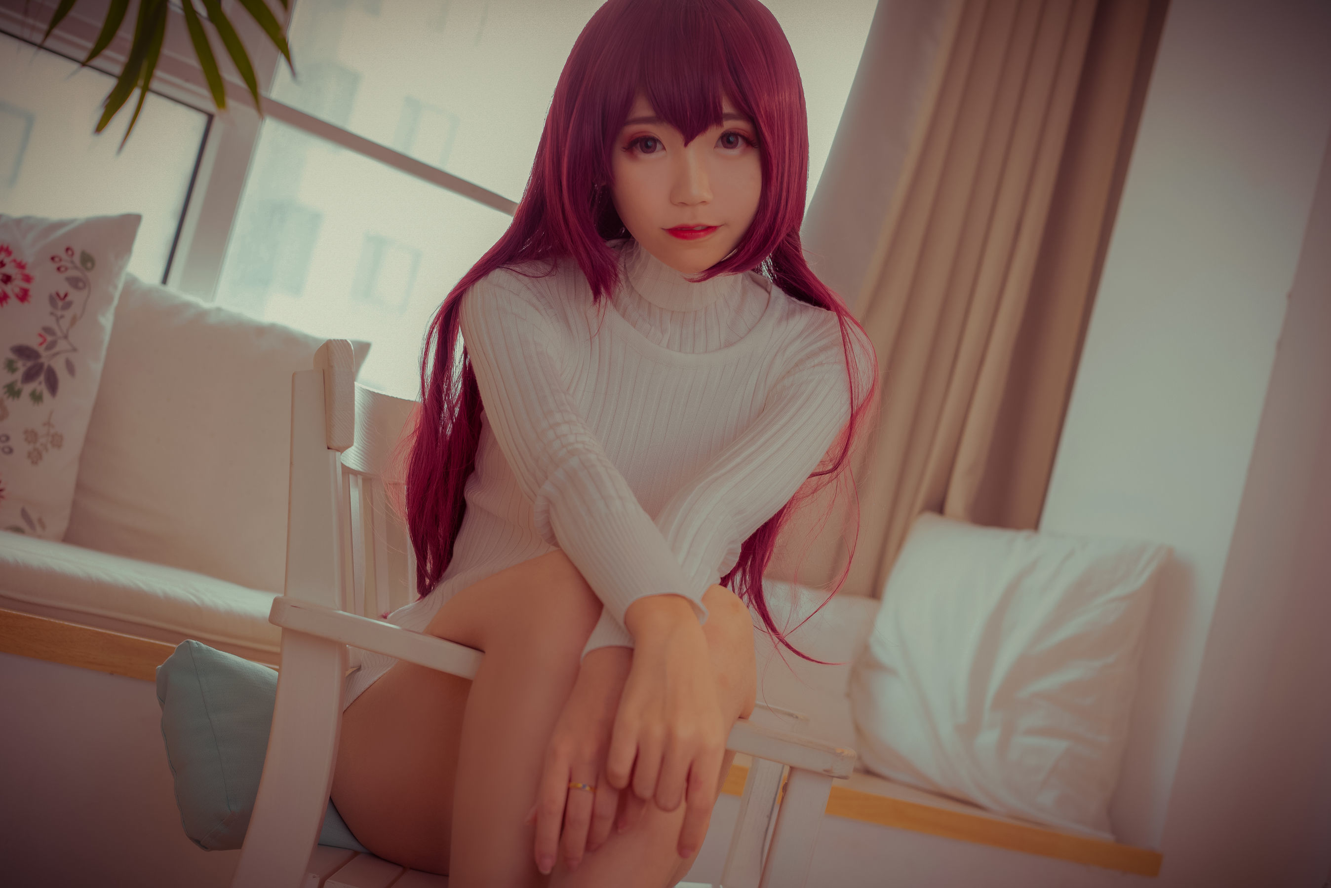 Welfare COS] Ran Li Li - Scathach áo len