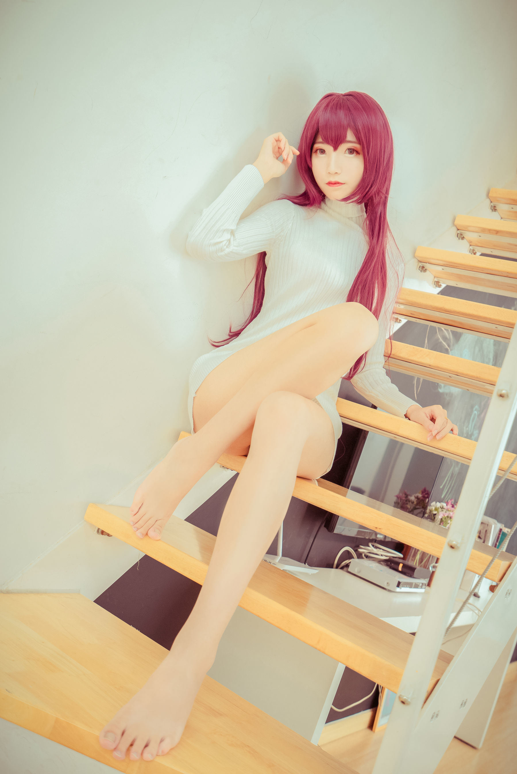 Welfare COS] Ran Li Li - Scathach áo len