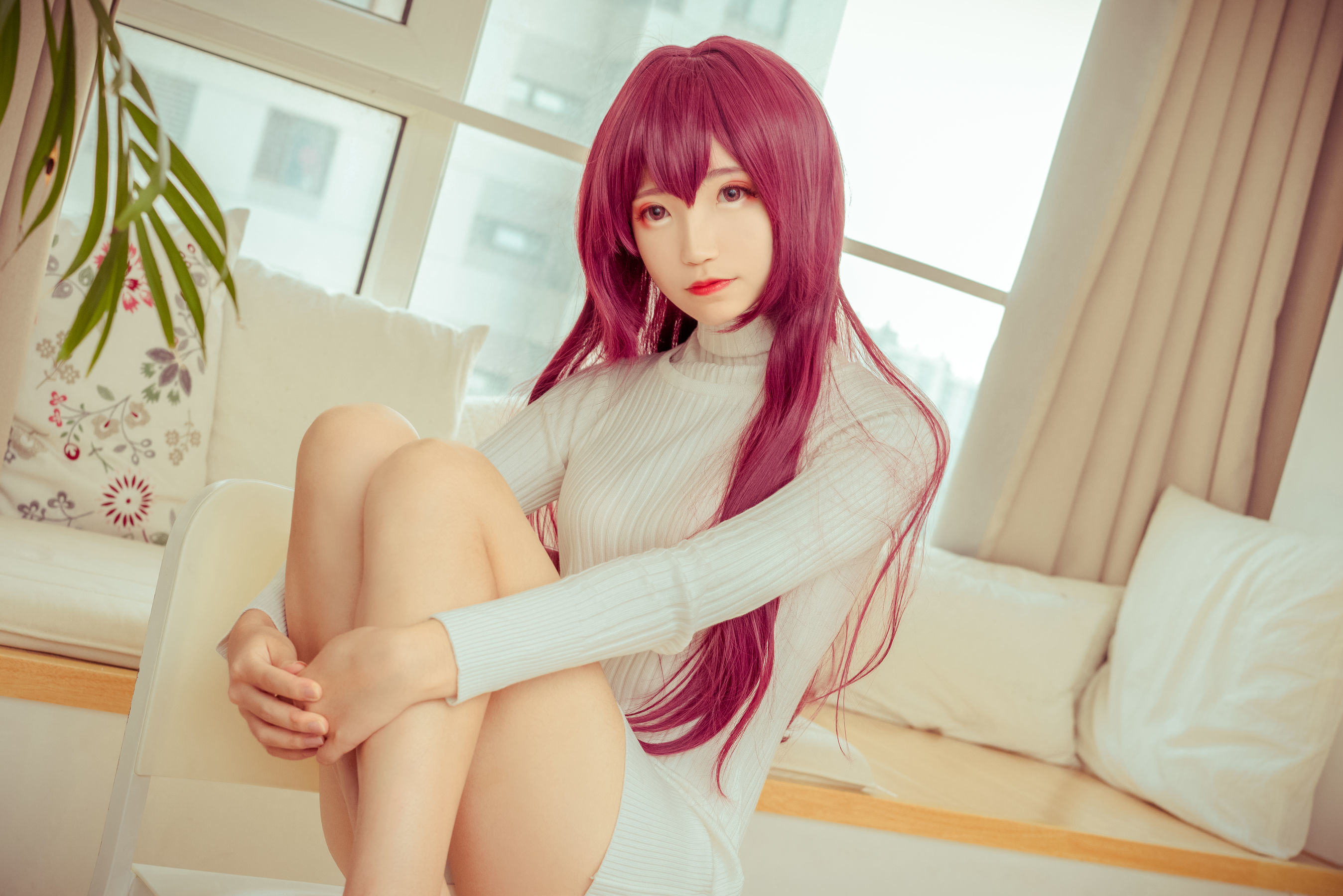 Welfare COS] Ran Li Li - Scathach áo len