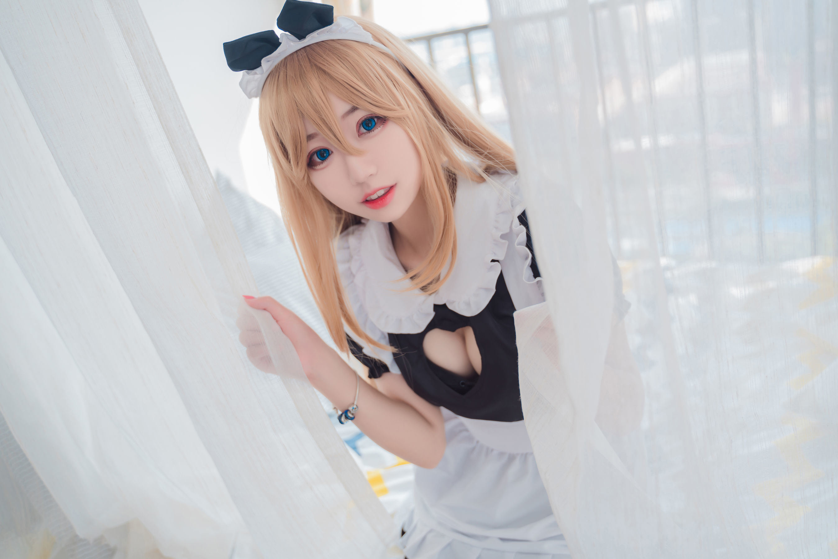Cosplay Phúc Lợi] MaoJun - Trang phục hầu gái của Mèo Mèo