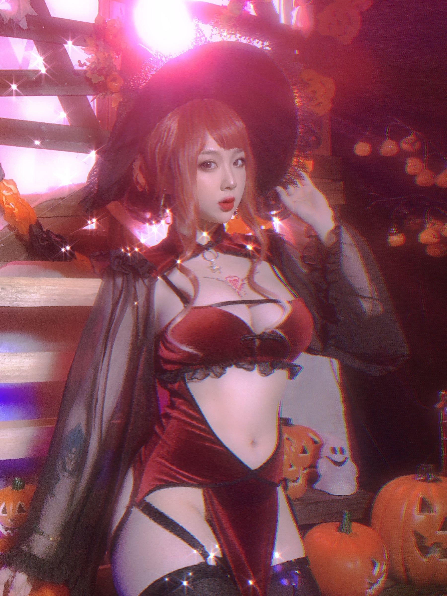 フクリアCOS] ピピナイがかわいい - ハロウィンの魔女