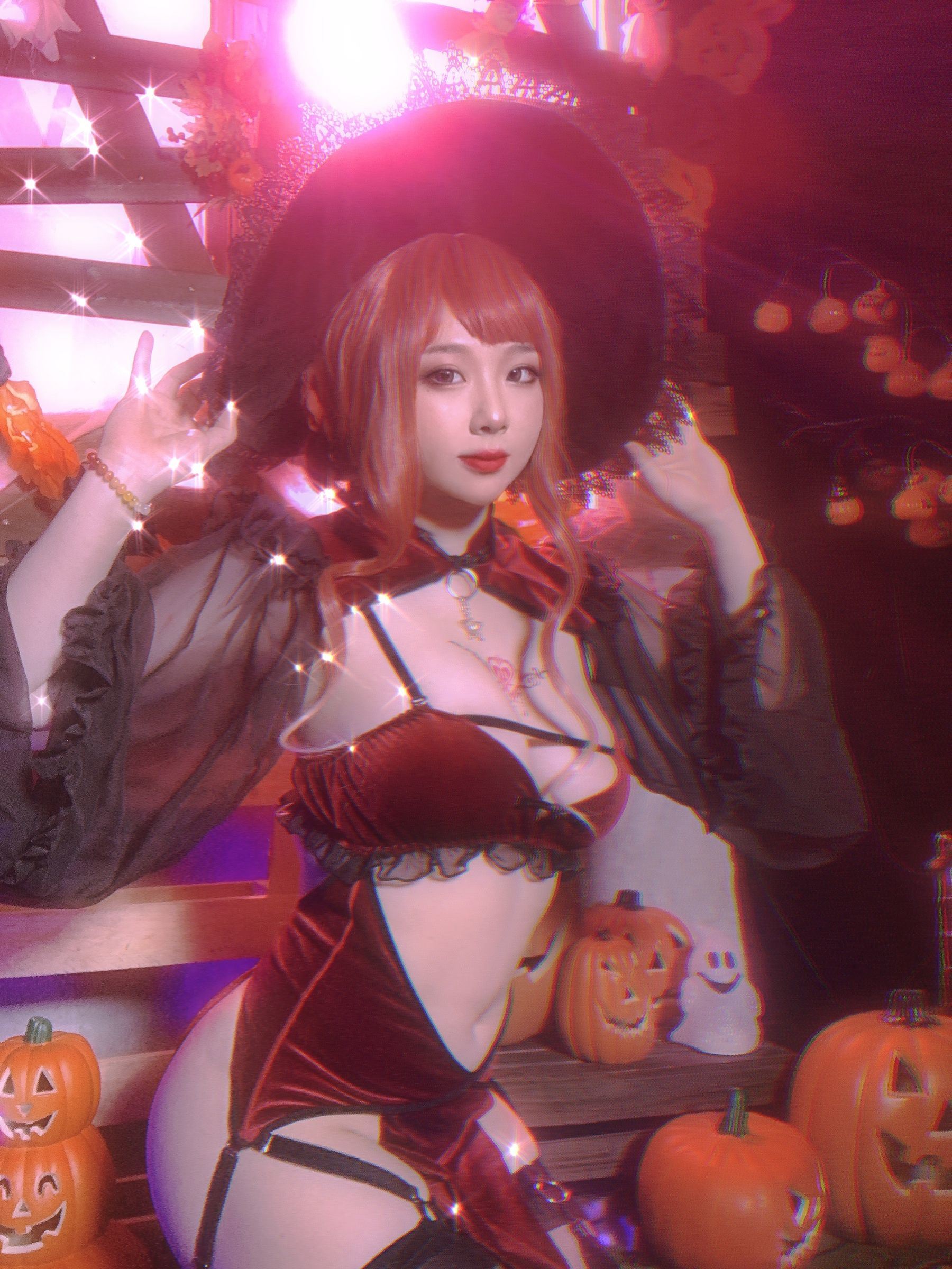 フクリアCOS] ピピナイがかわいい - ハロウィンの魔女
