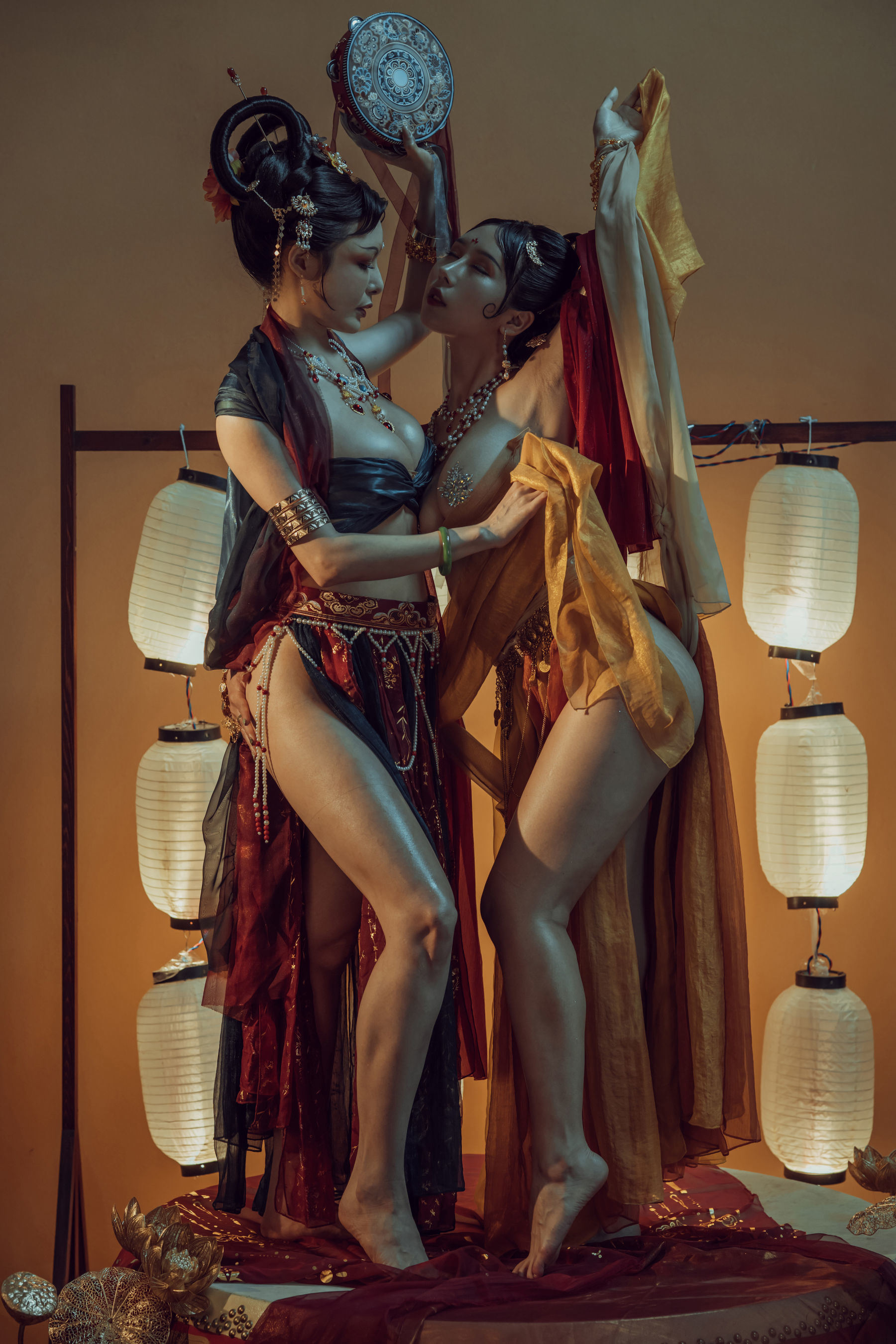 福利COS] 秋和柯基(夏小秋秋秋) & 奶桃 - 紅塵夢