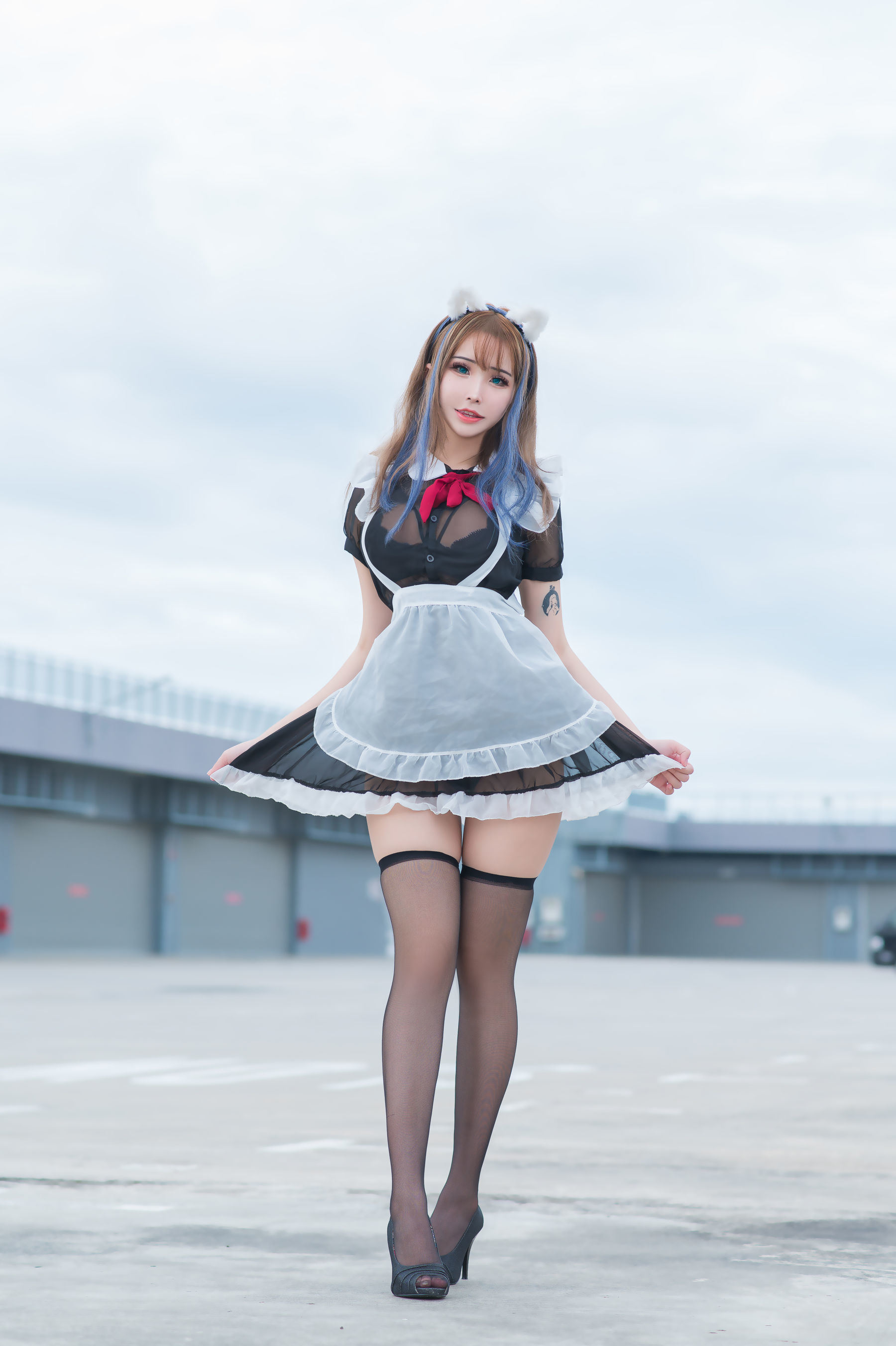 福利COS] 花莉莉(Plant Lily) - 屋頂女僕