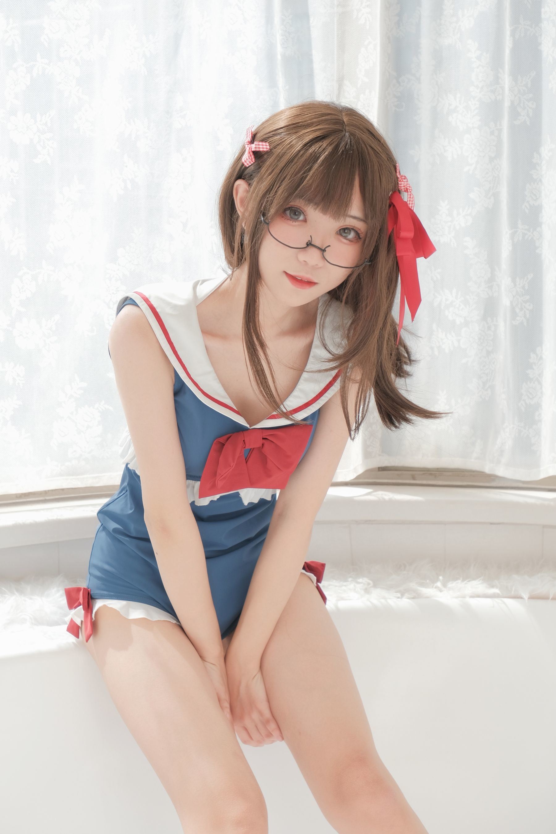 [福利COS] 花柒Hana - 白雪姬泳装