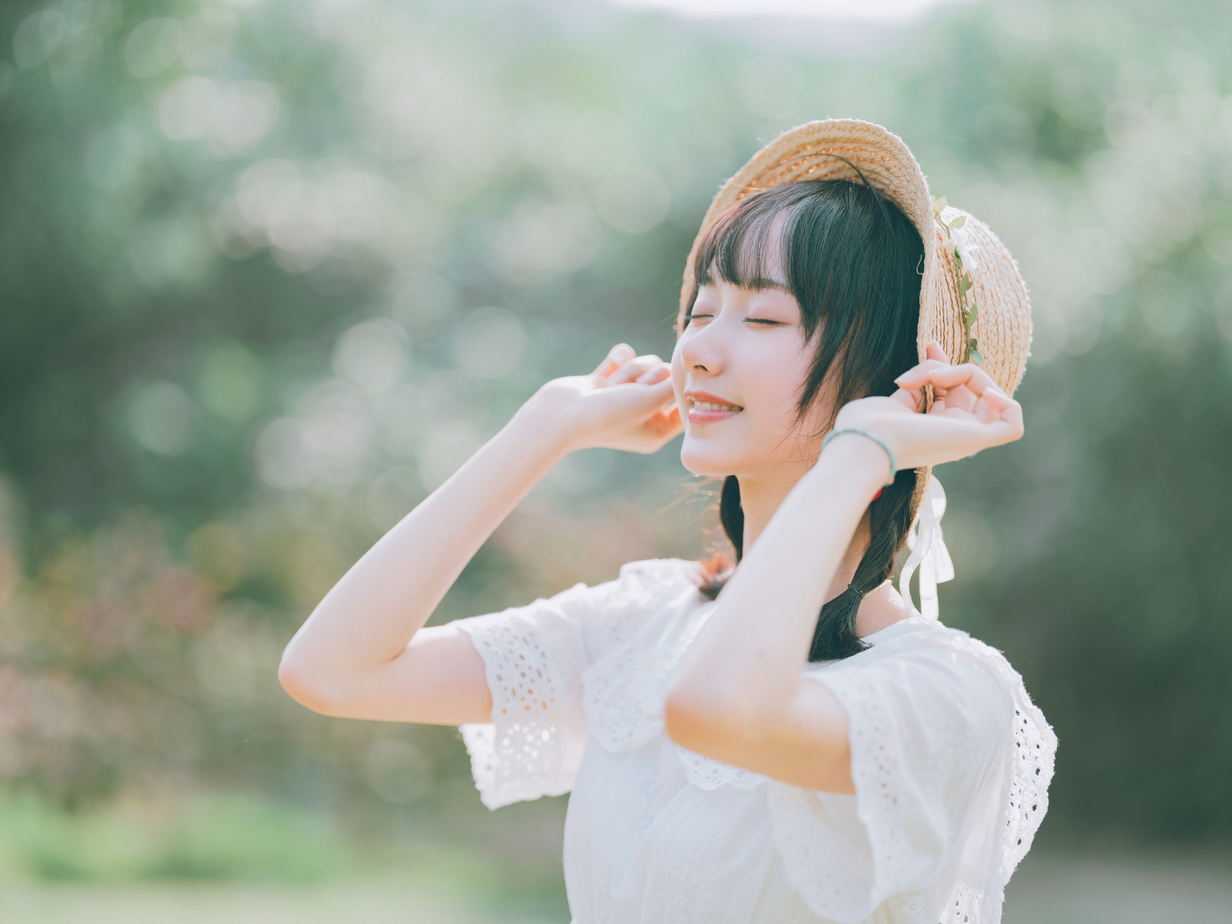 福利COS] 萌え系お姉さんムミェンミェンOwO - 夏の虹