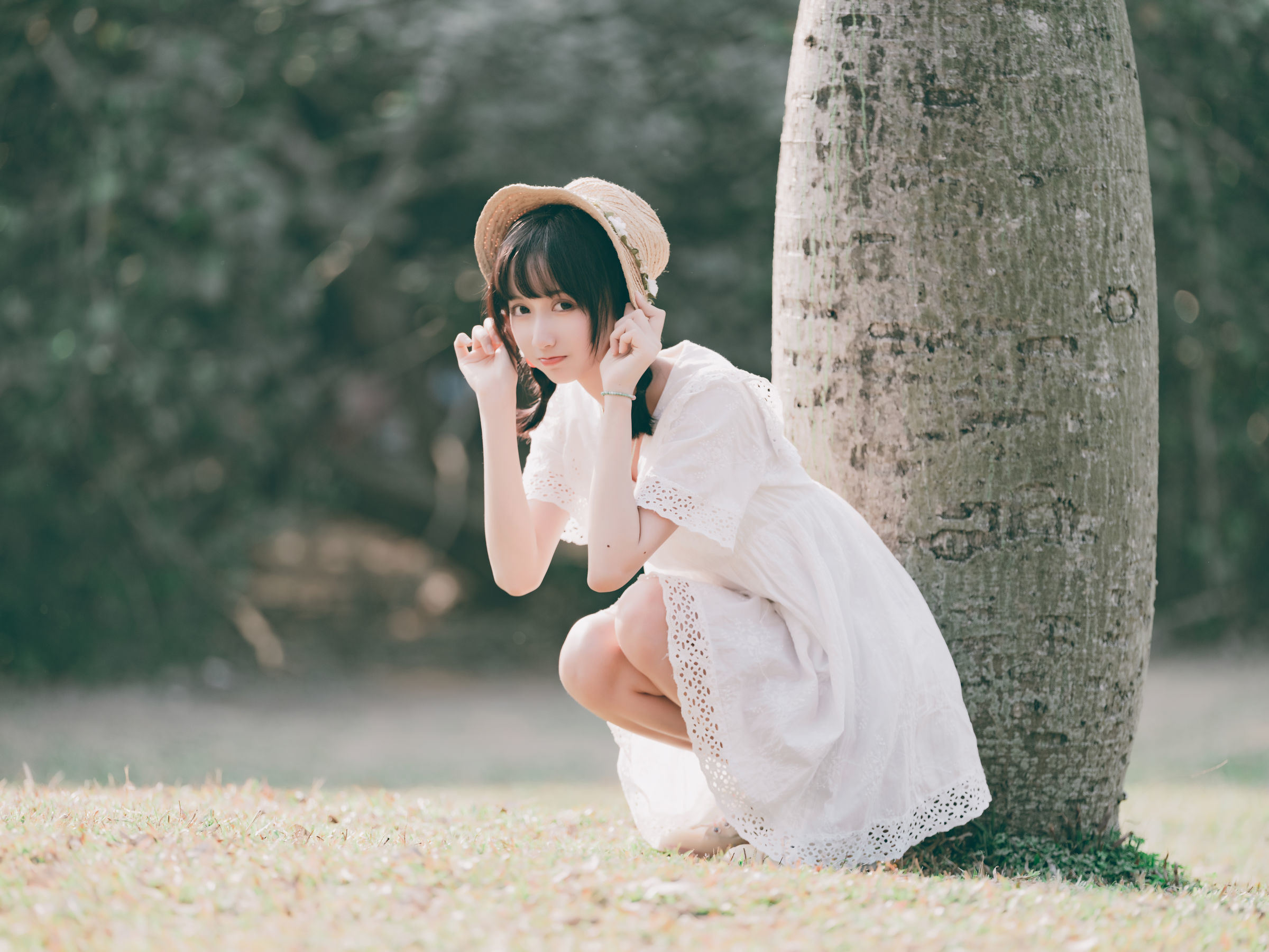 Welfare COS] Moe-style Big Sister Mu Mian Mian OwO - Summer Rainbow