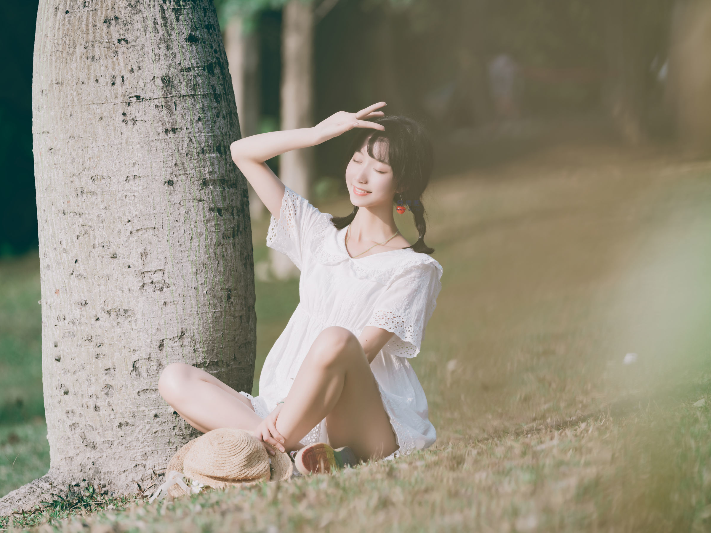 Welfare COS] Moe-style Big Sister Mu Mian Mian OwO - Summer Rainbow