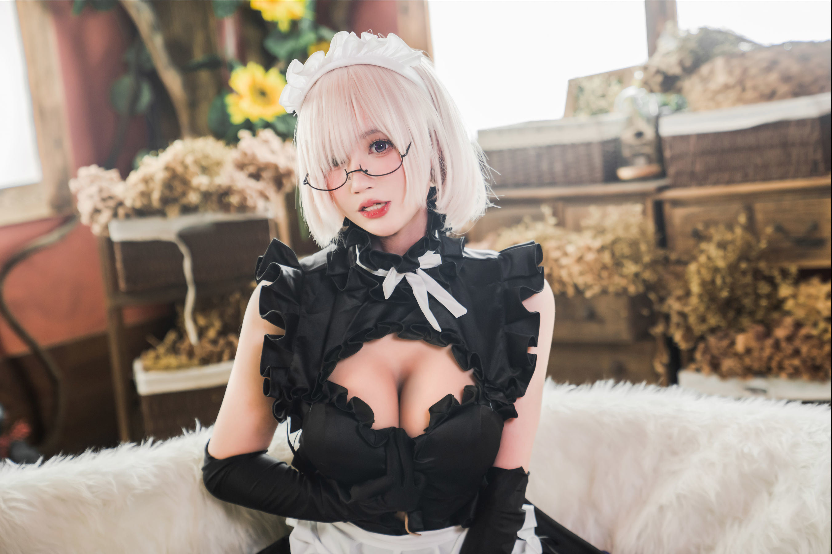 Welfare COS] Saionji Nangō Photo - Mashu Maid