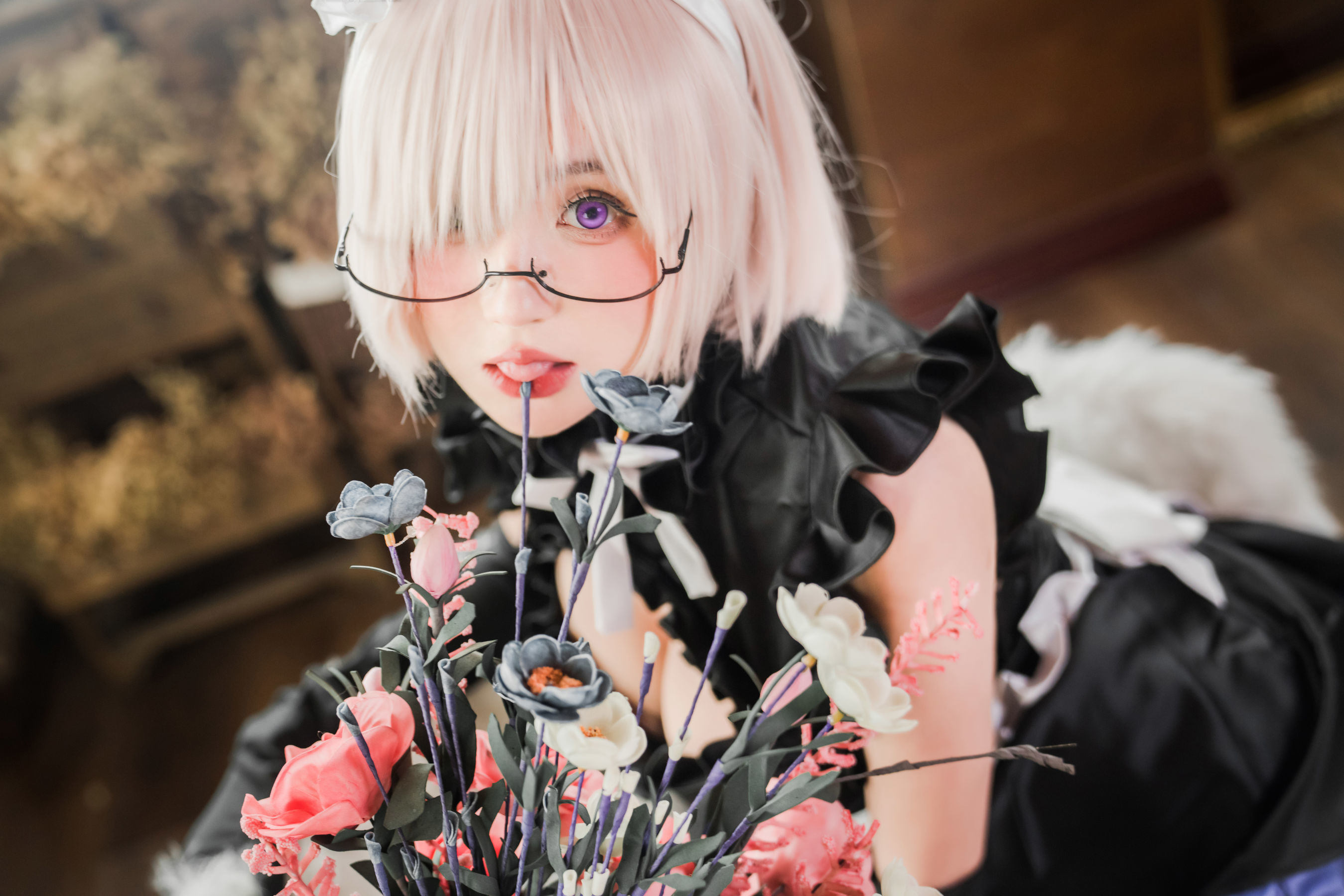 Welfare COS] Saionji Nangō Photo - Mashu Maid