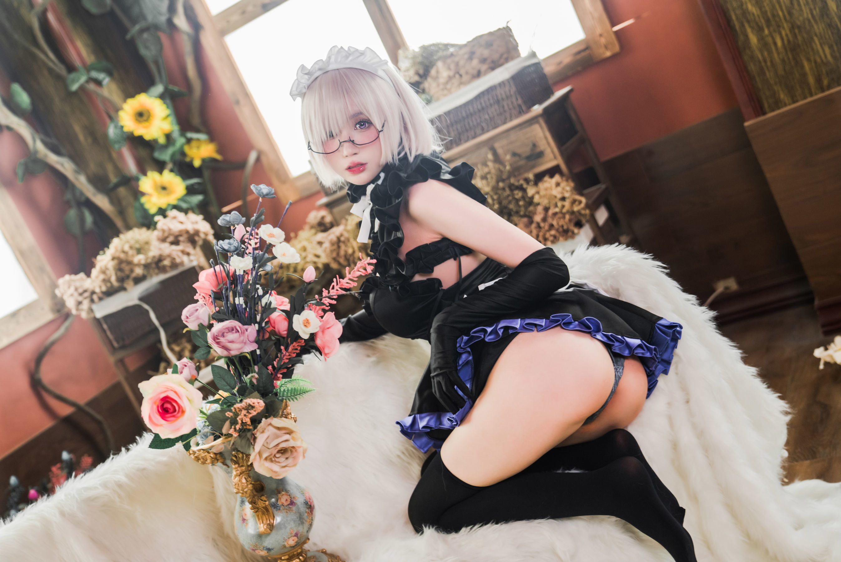 Welfare COS] Saionji Nangō Photo - Mashu Maid