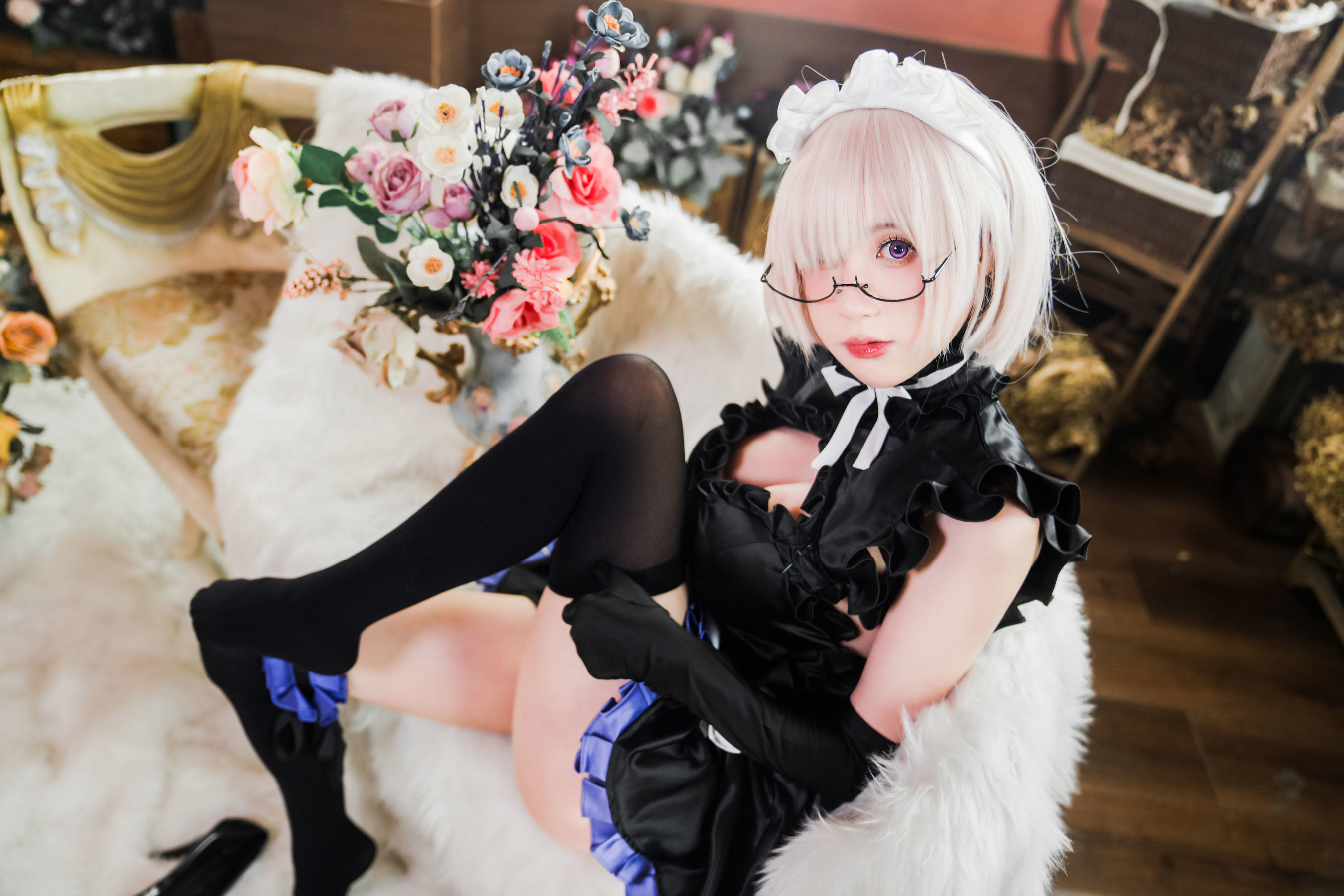 Welfare COS] Saionji Nangō Photo - Mashu Maid
