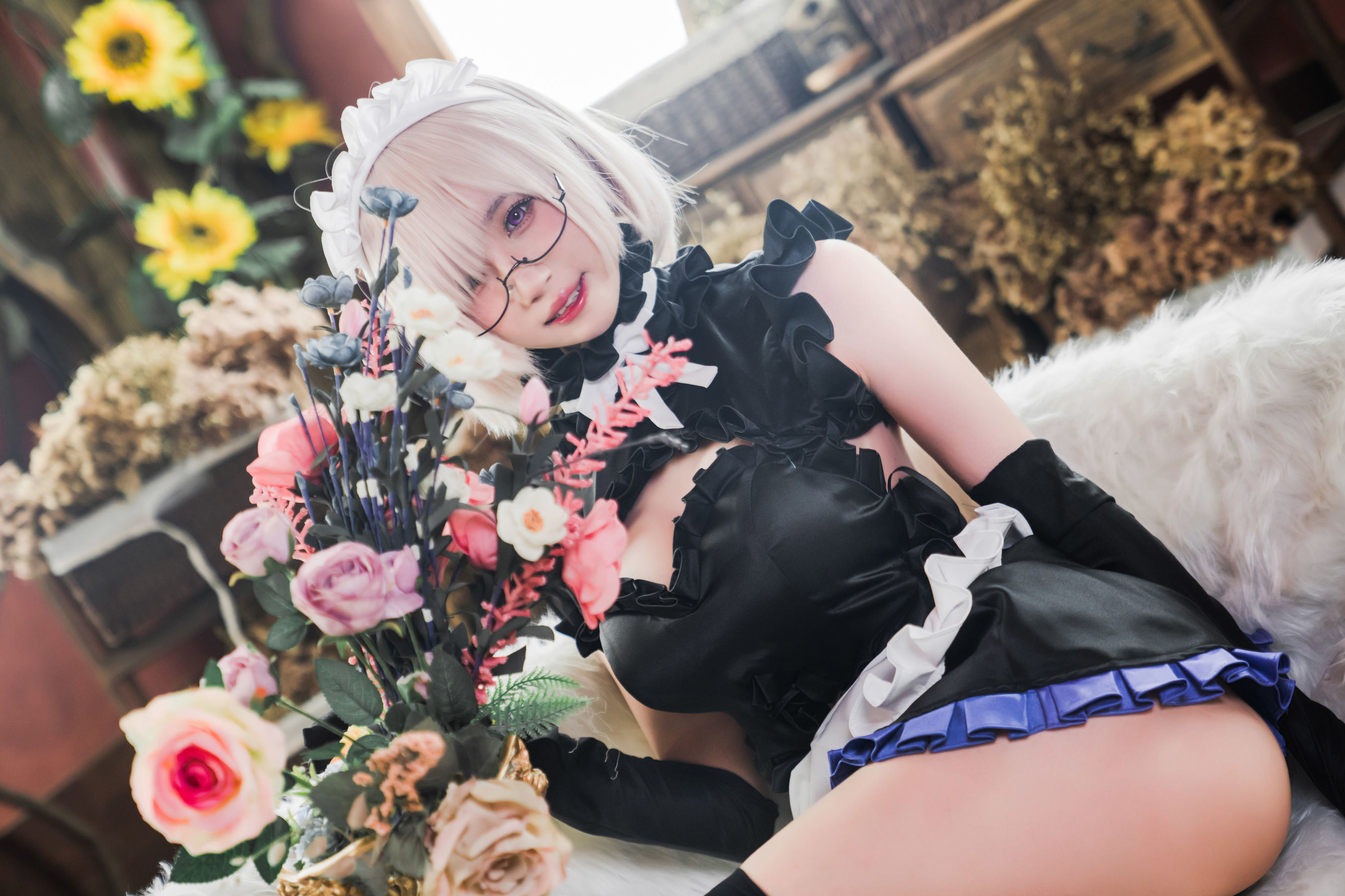 Welfare COS] Saionji Nangō Photo - Mashu Maid