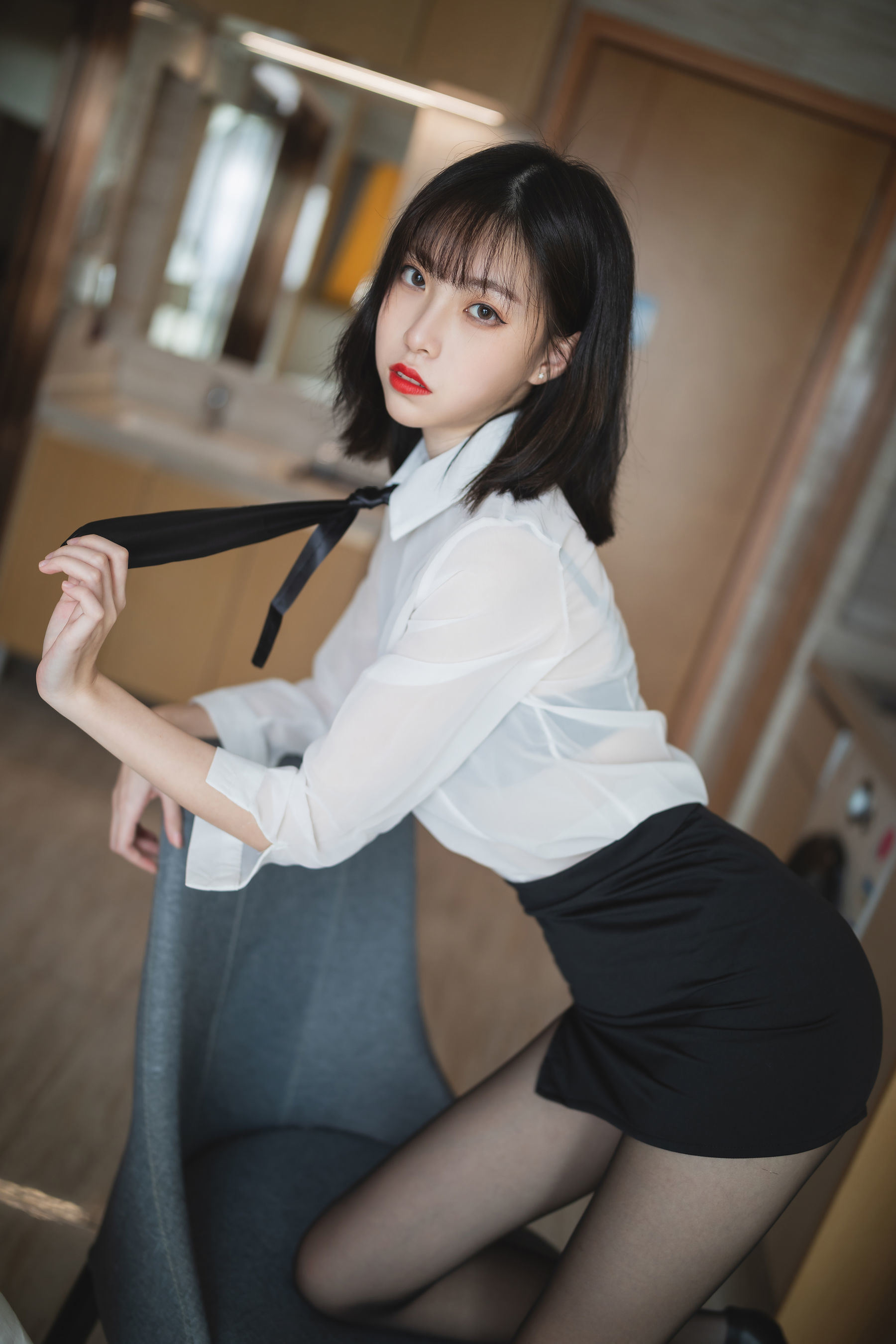 福利COS] 許嵐 - OL制服