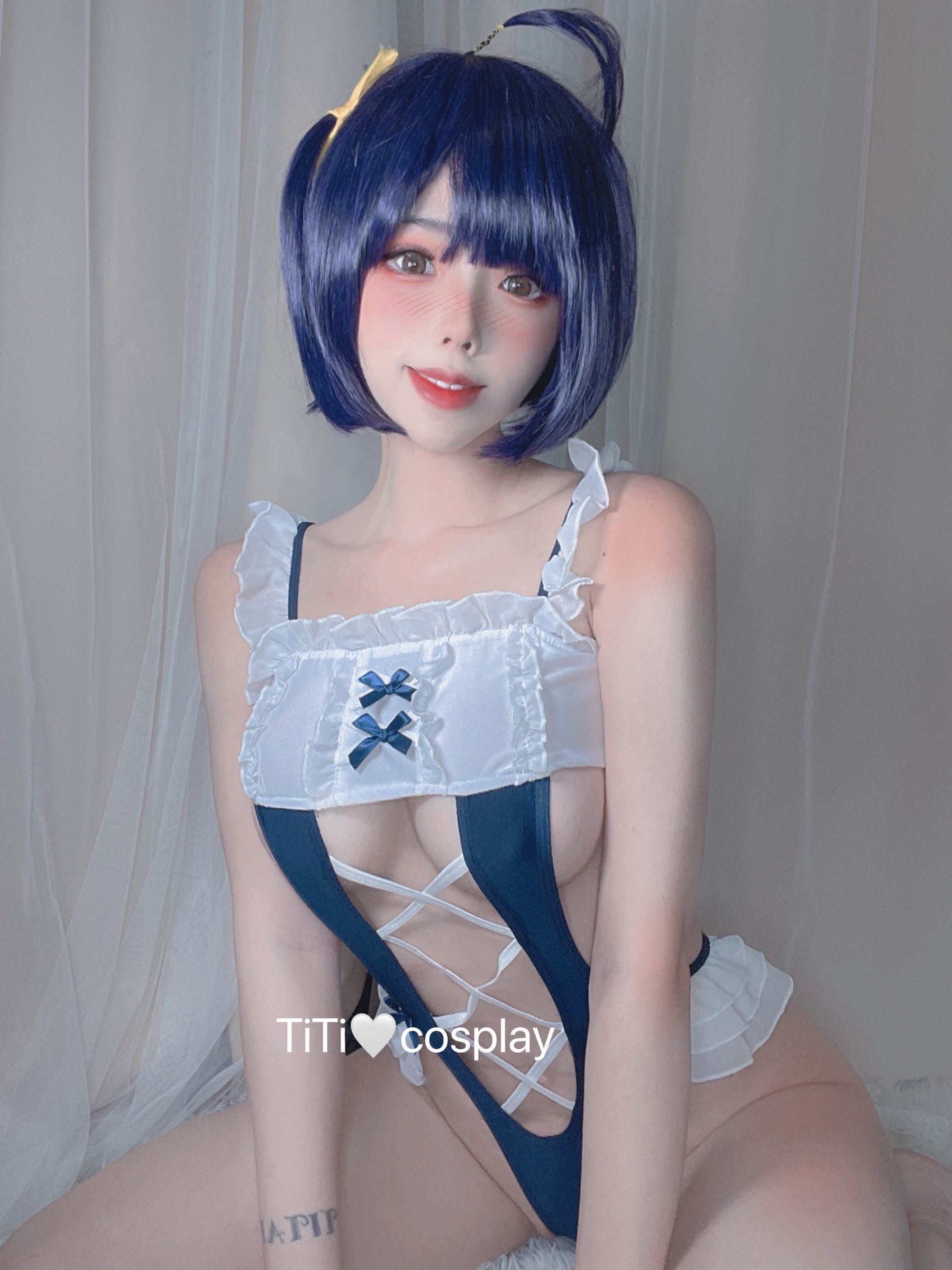 혜택 코스프레] 타이타늄 합금 대빠빠 - 메이드 셀카