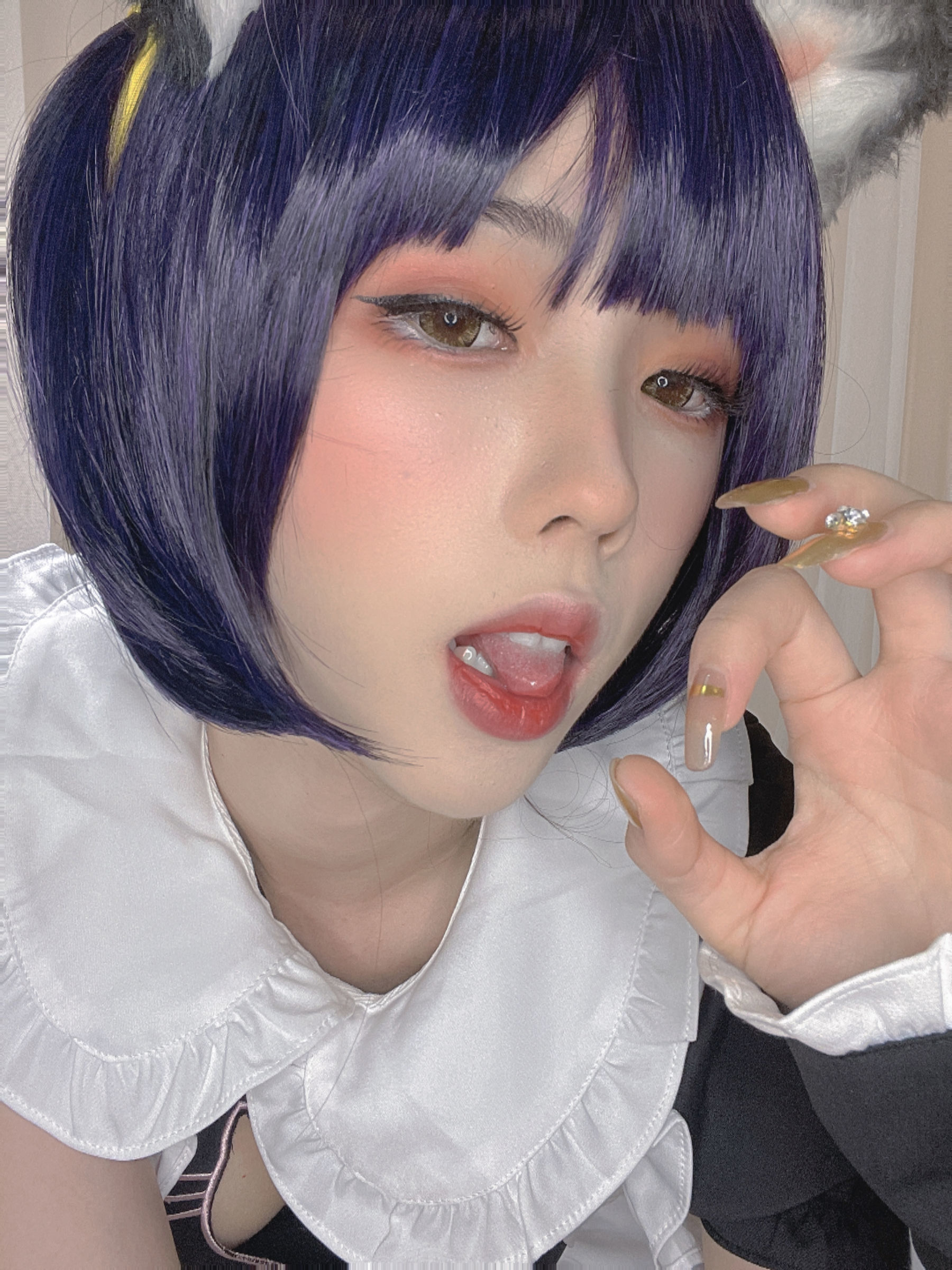 福利COS] 鈦合金大粑粑 - 女僕自拍