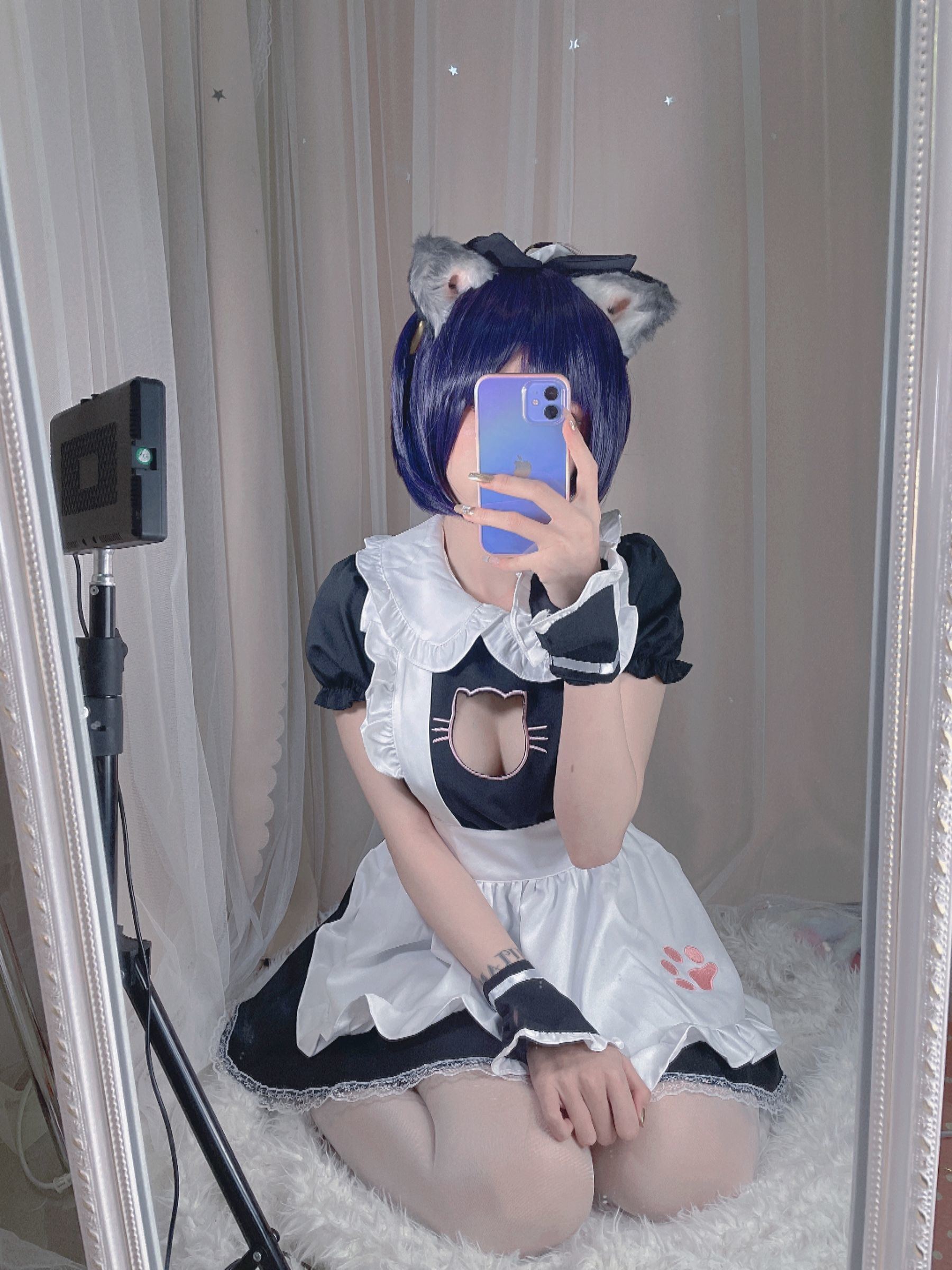 ウェルフェアCOS] チタン合金大バーバ - メイド自撮り