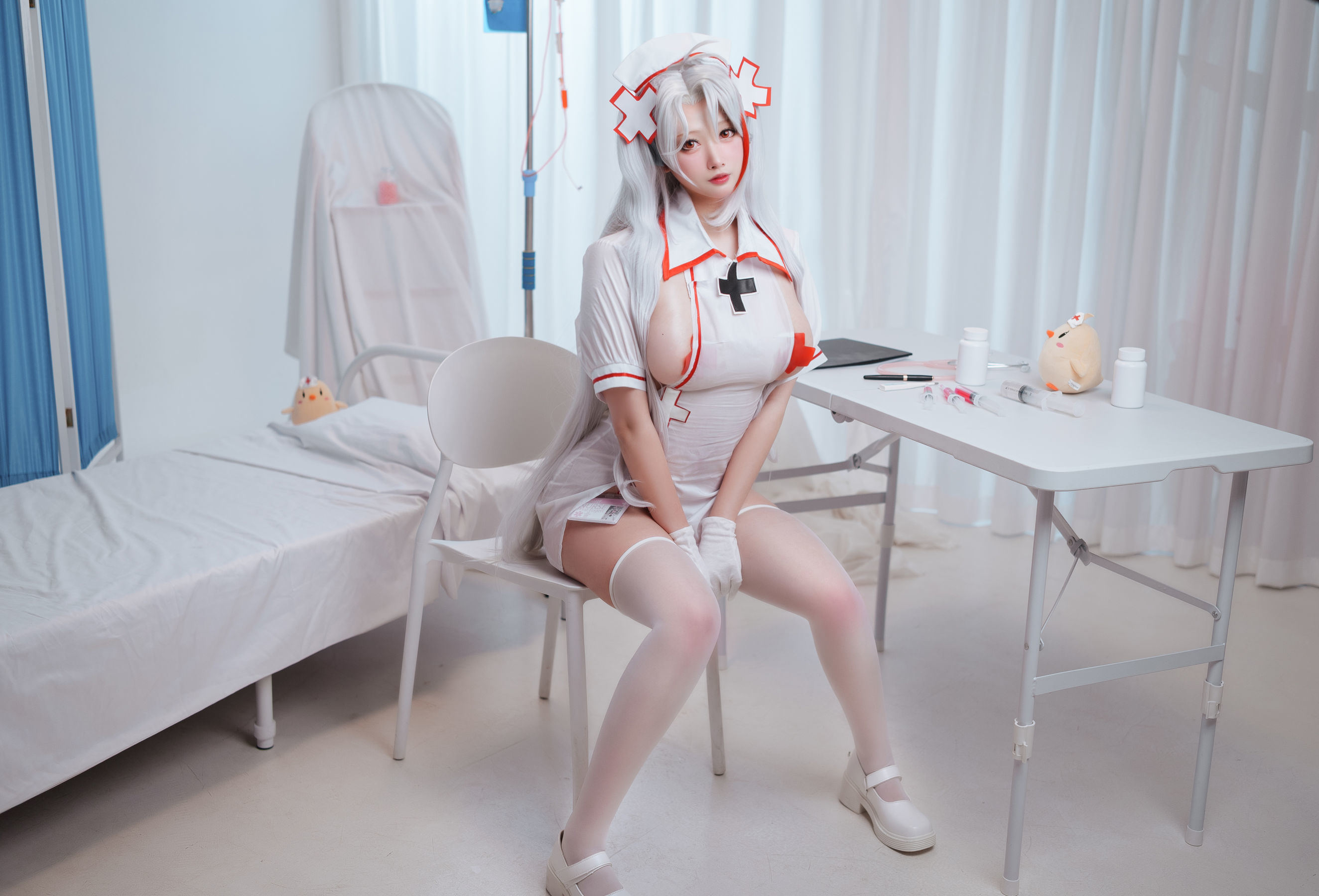 Phúc lợi COS] Coser cao nhan giá trị Niệm Niệm_D - Âu Căn Y tá