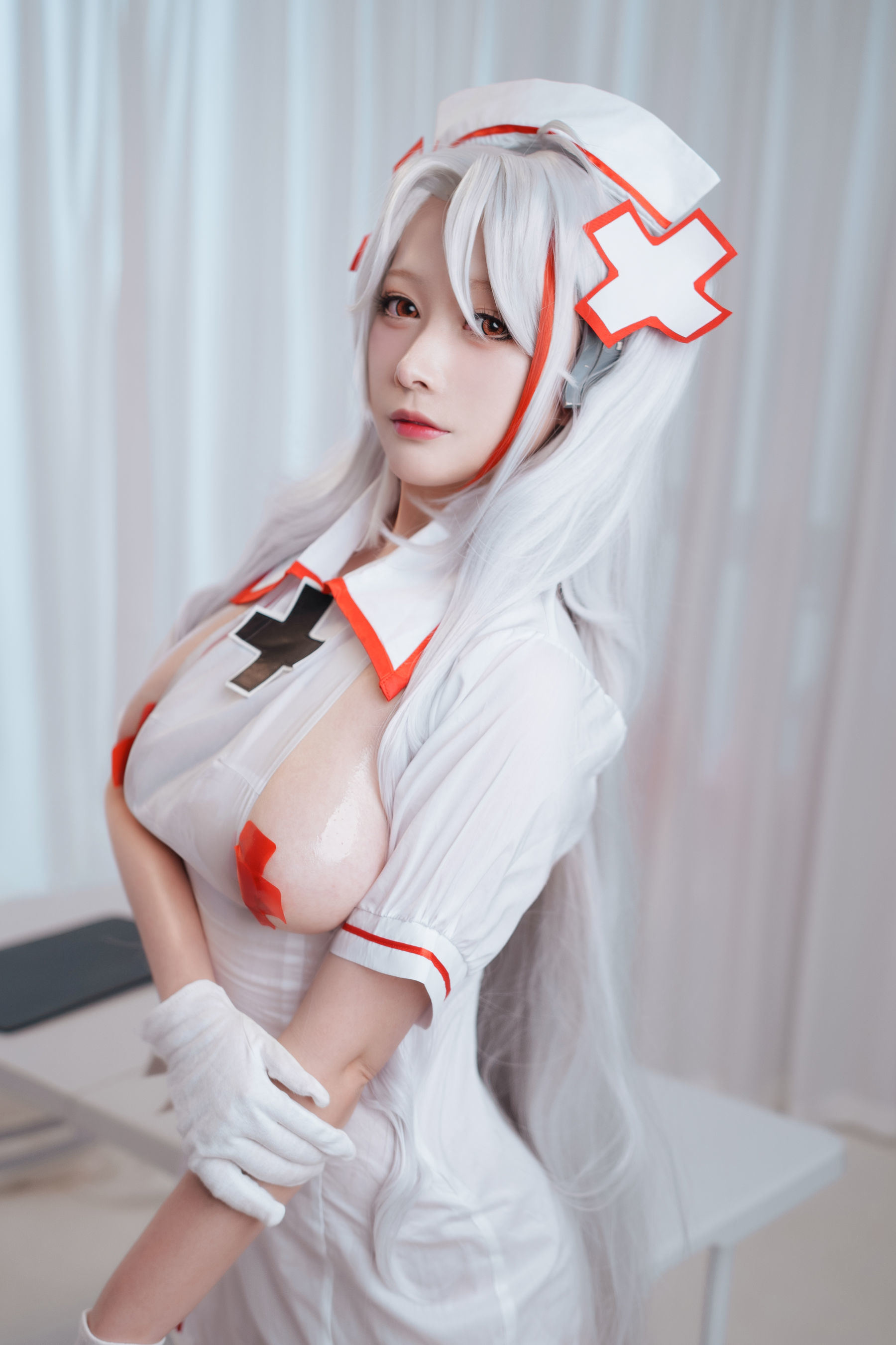 Phúc lợi COS] Coser cao nhan giá trị Niệm Niệm_D - Âu Căn Y tá
