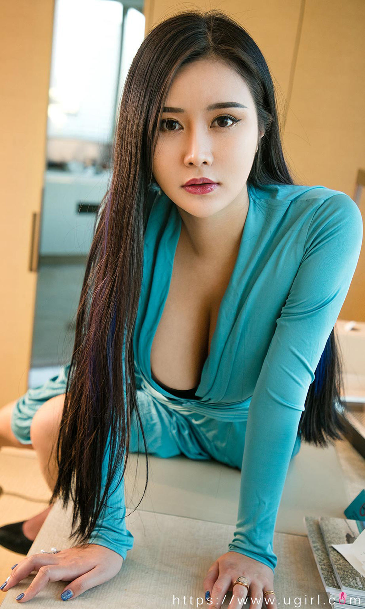 Yuguoquan Ugirls] Số 2232 Mika Mô đen Yêu vật